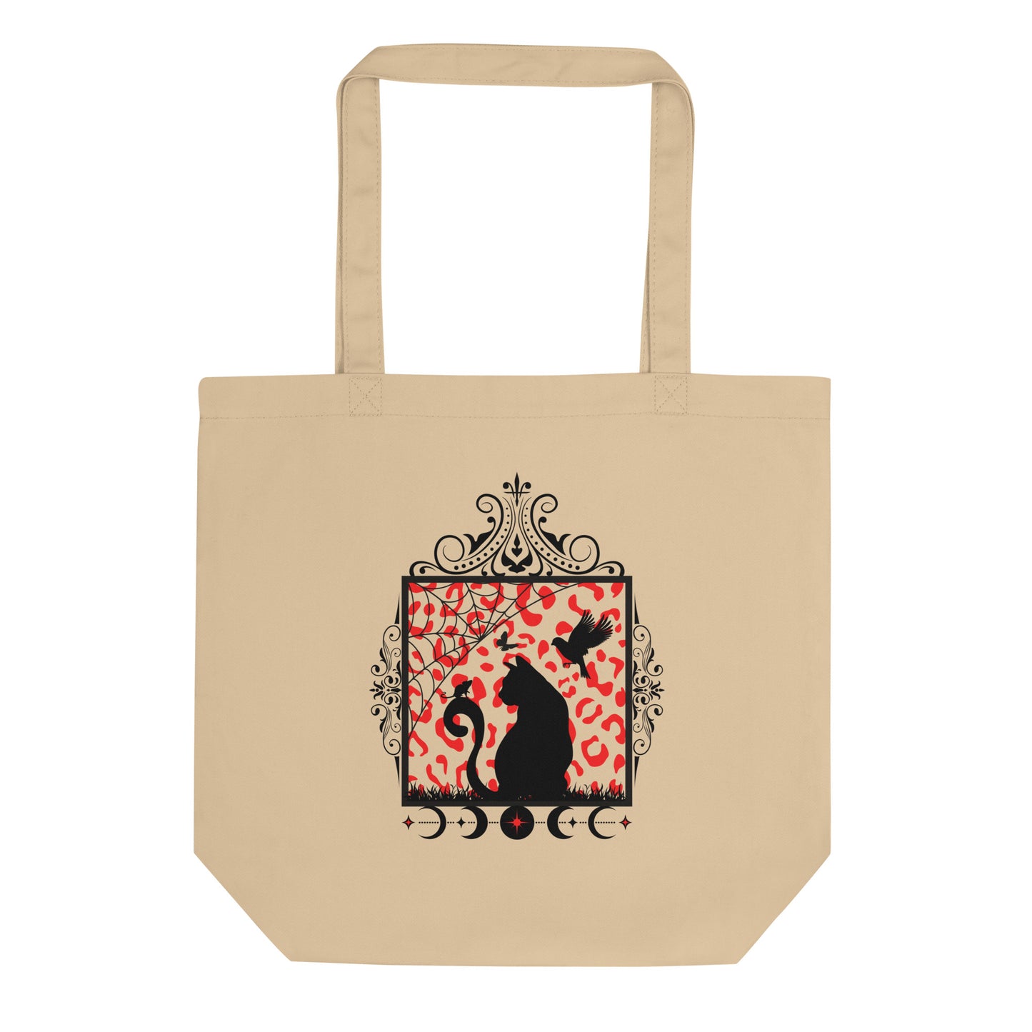 Eco Tote Bag Moon Cat