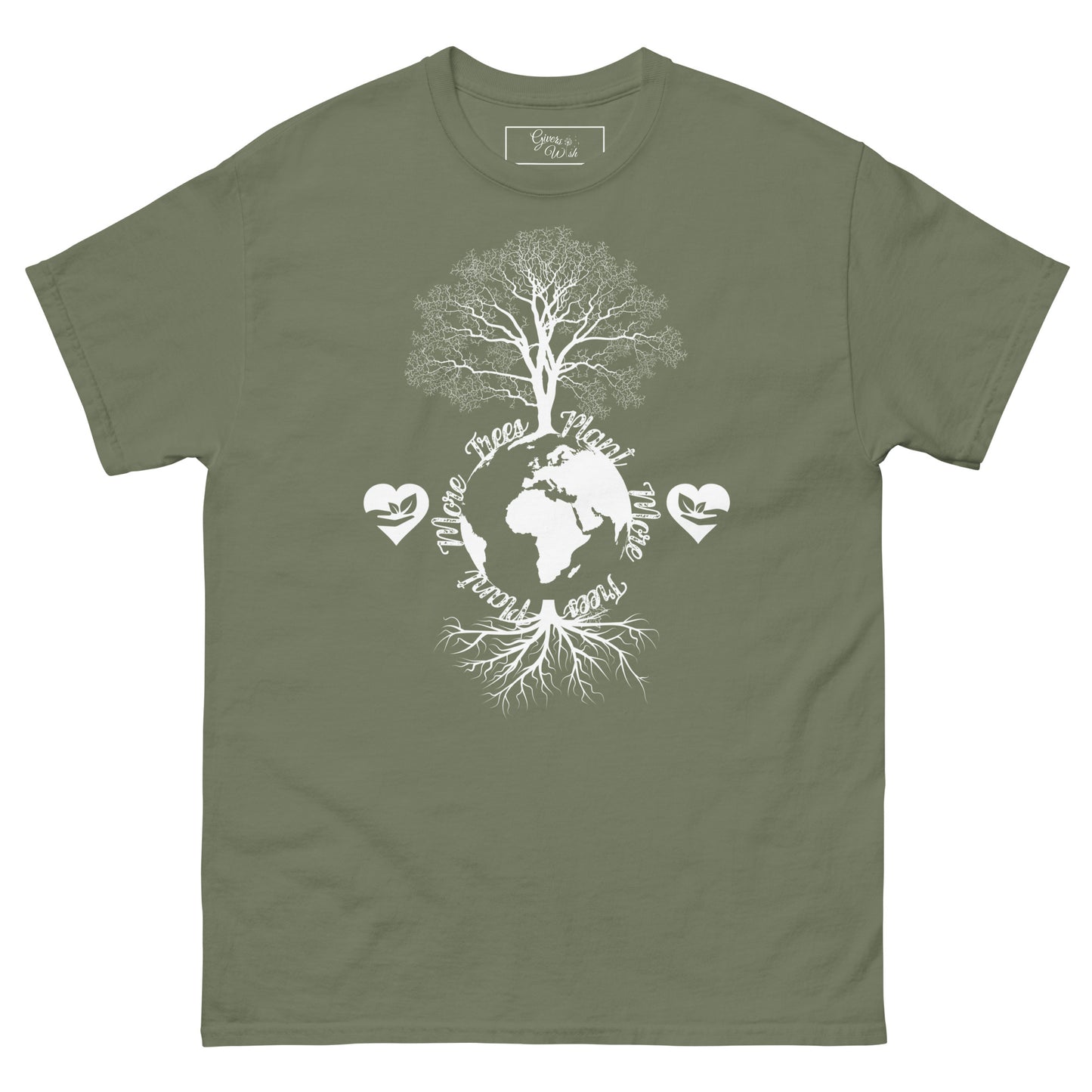 Plant More Trees Environmental Awareness Cotton Unisex T-Shirt S-5XL