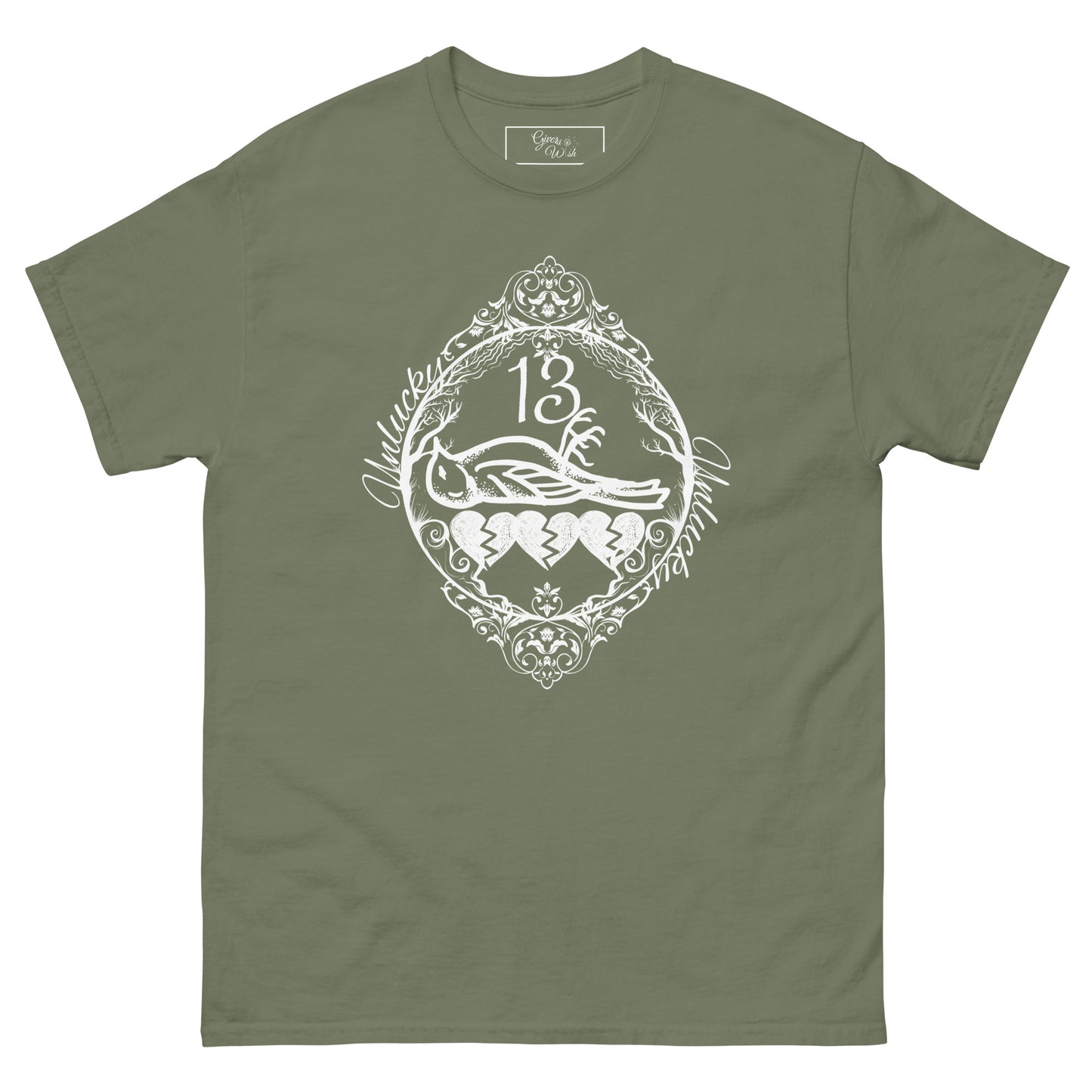 Unlucky 13 Dead Bird Cotton Unisex T-Shirt S-5XL