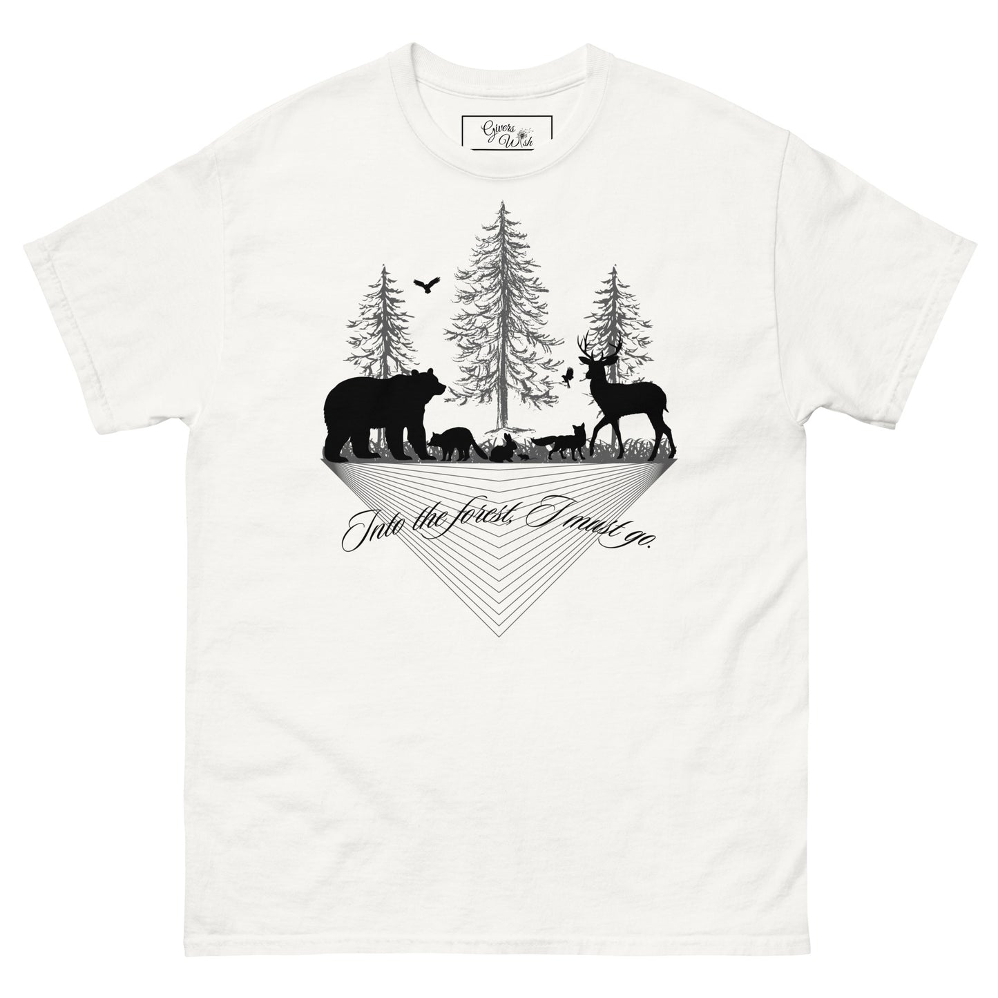 Into the forest Nature Lovers Cotton Unisex T-Shirt S-5XL