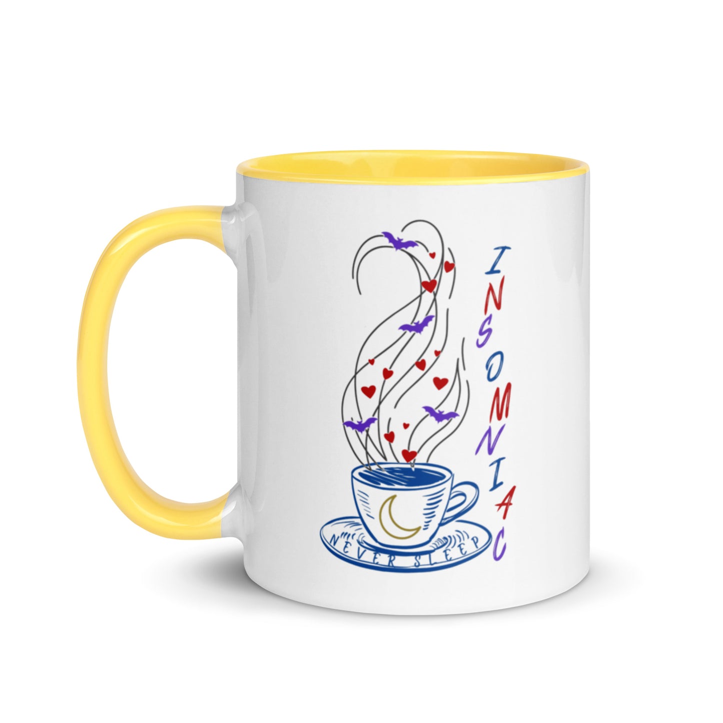 Insomniac Mug with Color Inside