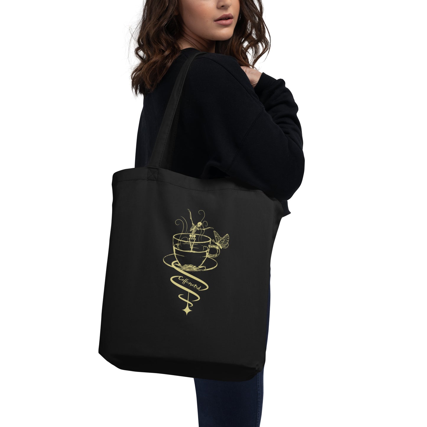 Eco Tote Bag Caffeinated