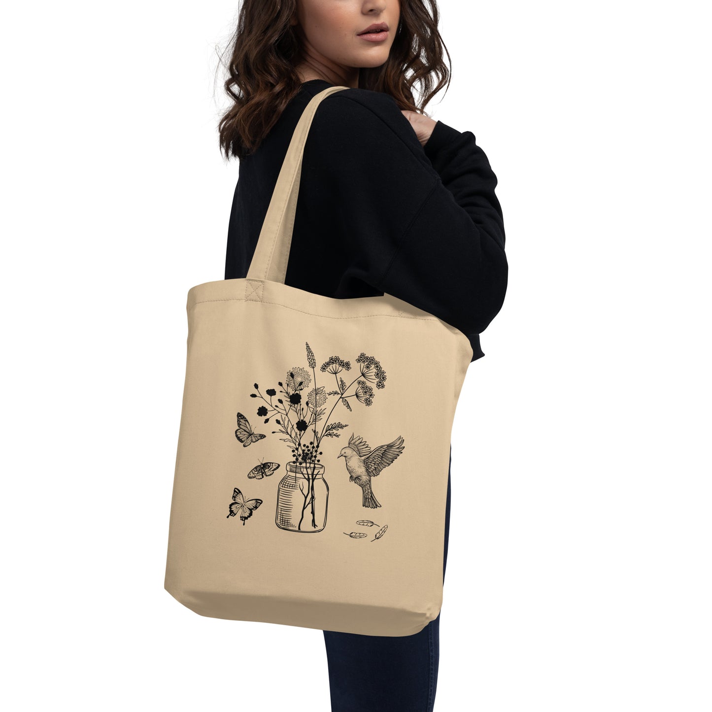 Eco Tote Bag wildflowers