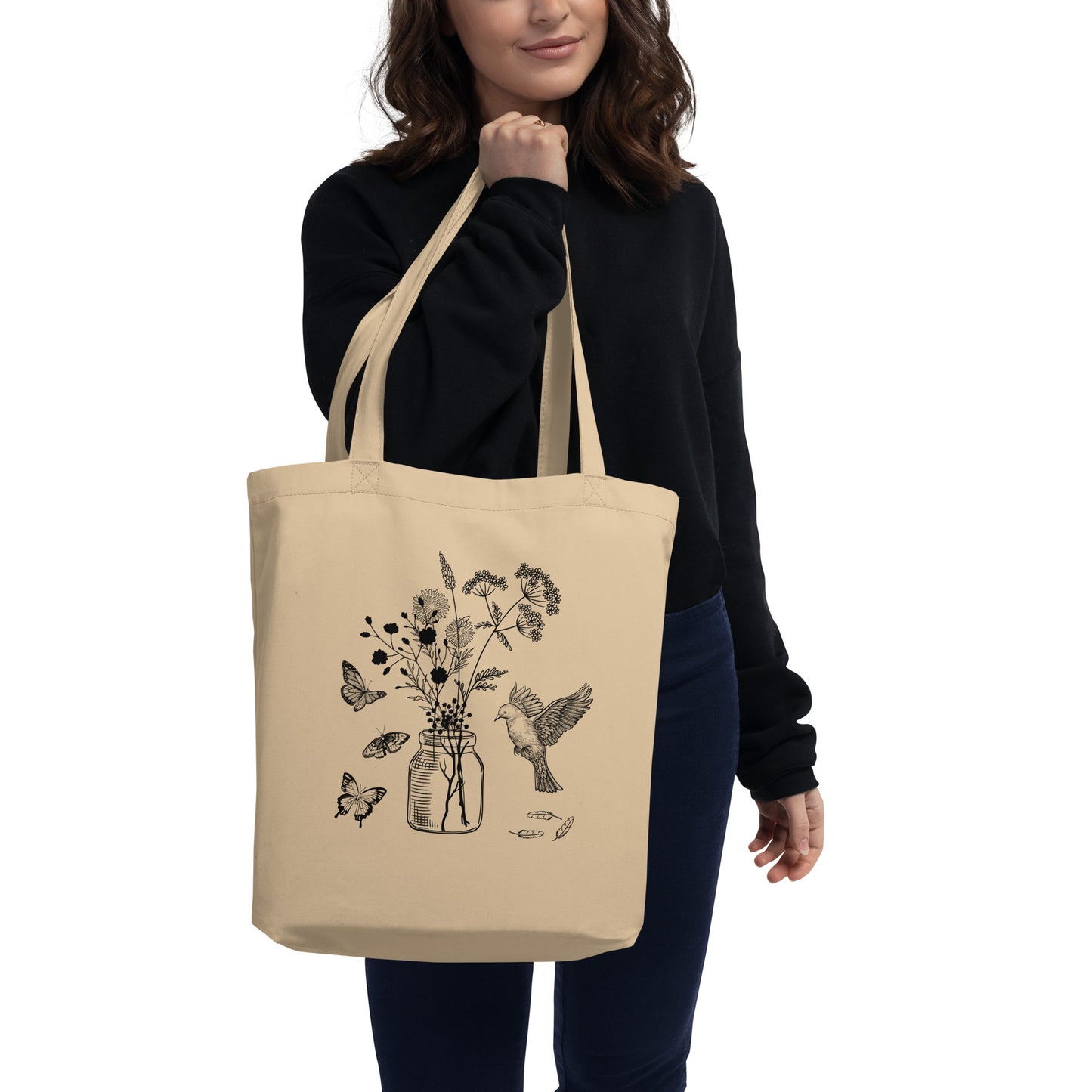 Eco Tote Bag wildflowers