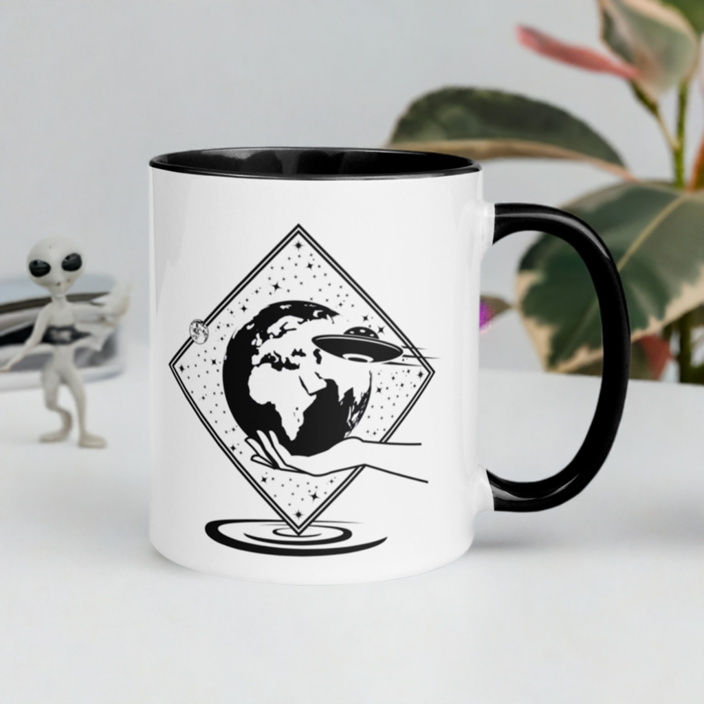 UFO Mug with Color Inside