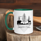 Mug with Color Inside Into the Forest