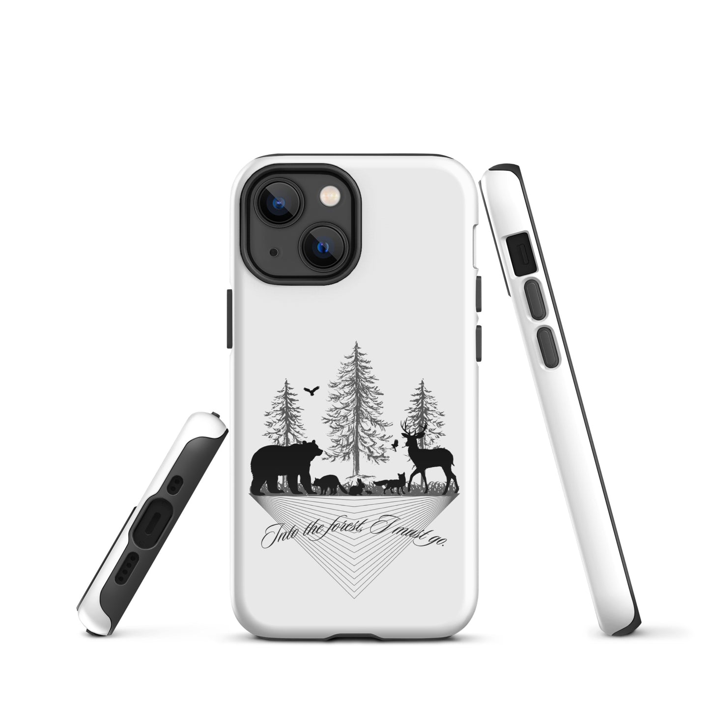 Tough Case for iPhone® into the forest