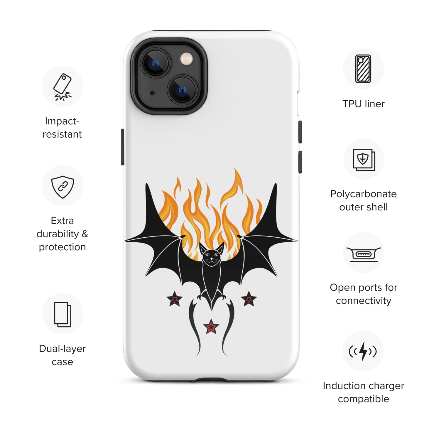 Tough Case for iPhone® Bat