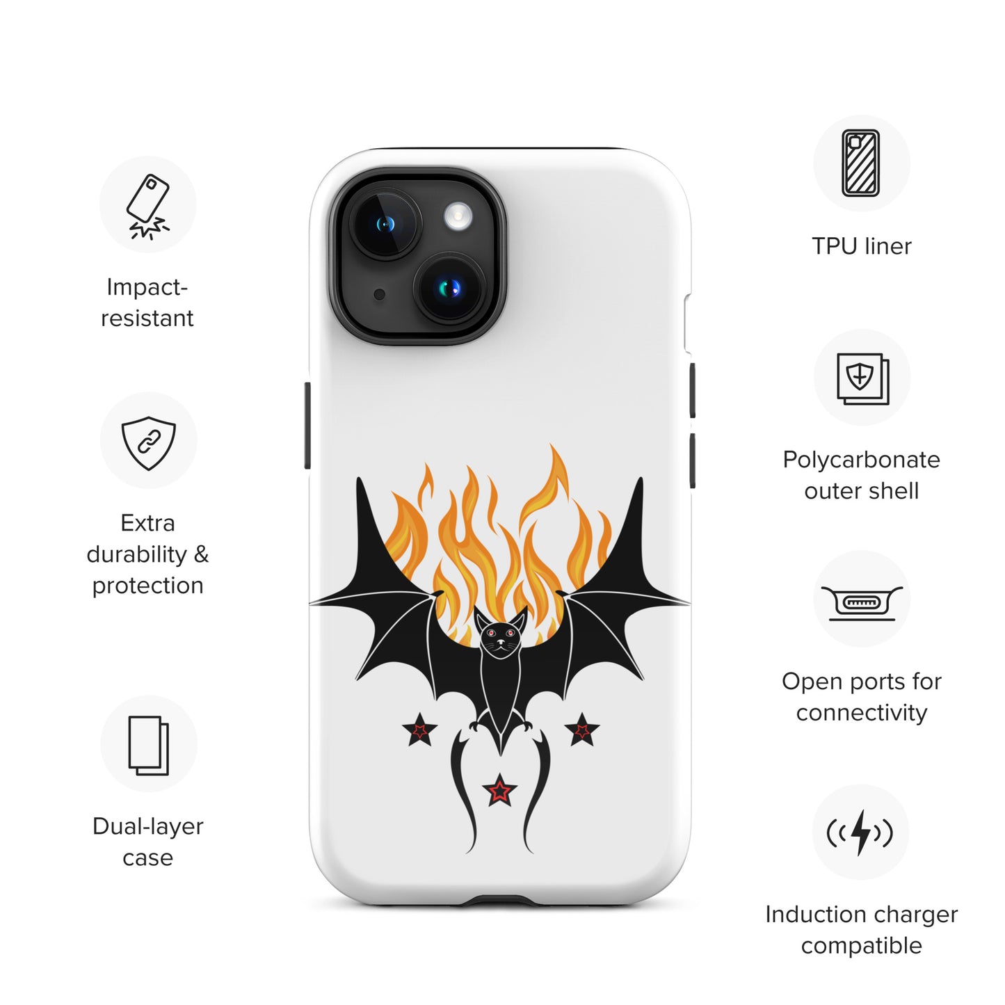 Tough Case for iPhone® Bat