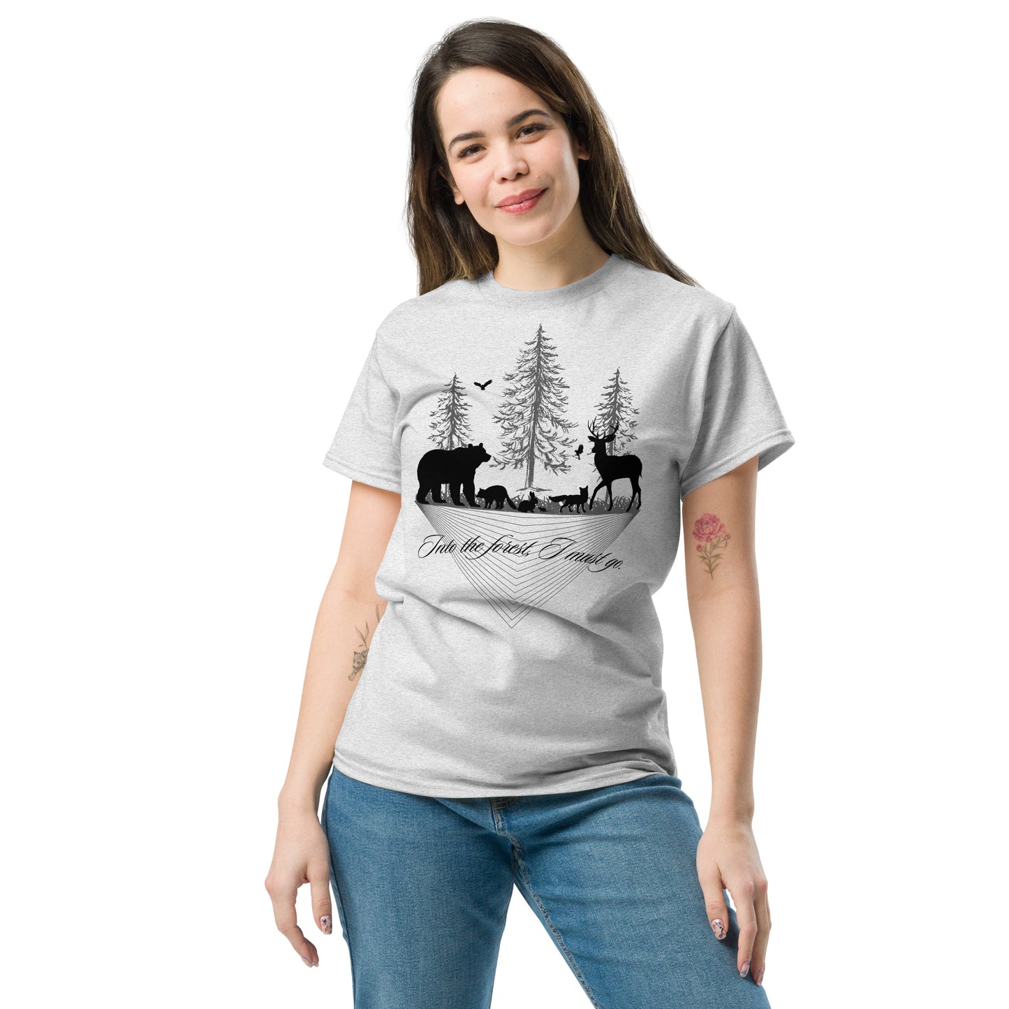 Unisex classic tee Into the forest