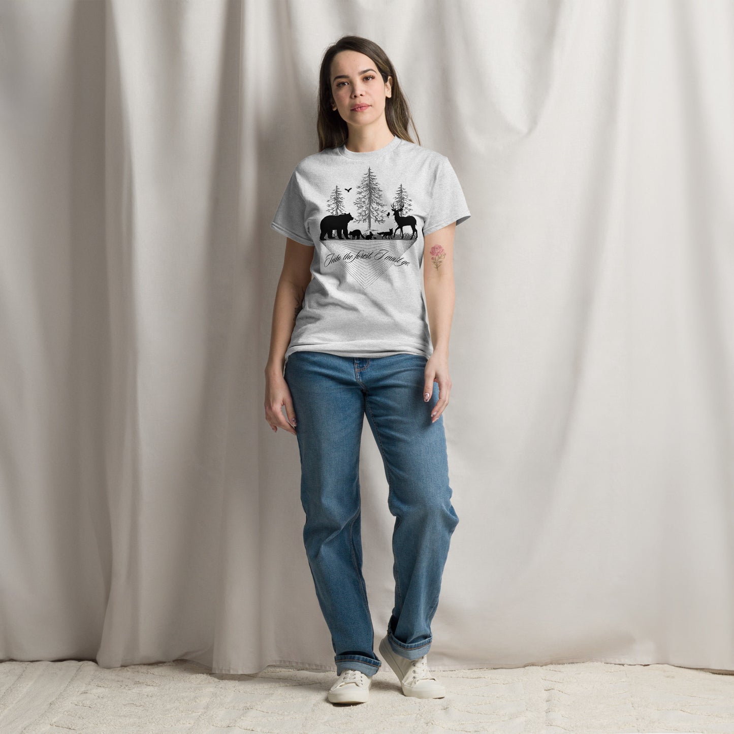 Unisex classic tee Into the forest