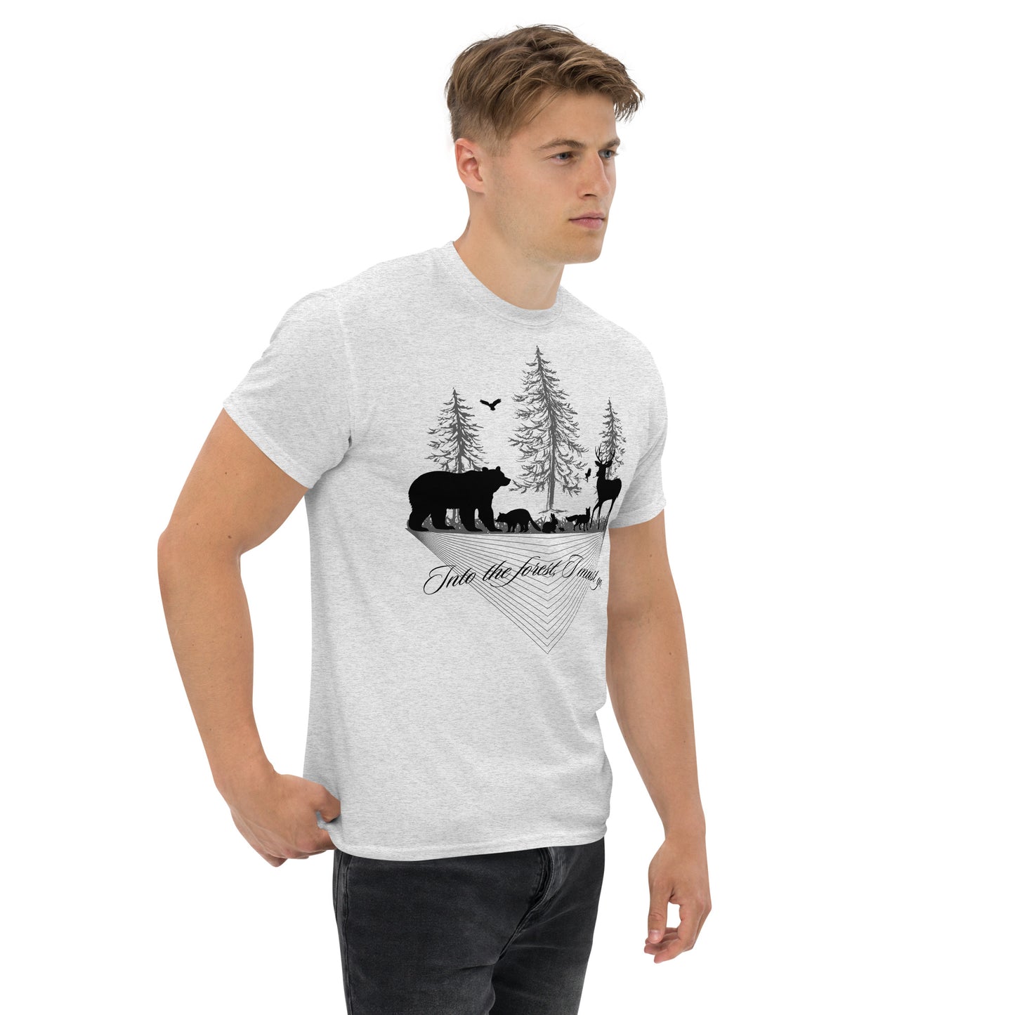 Unisex classic tee Into the forest