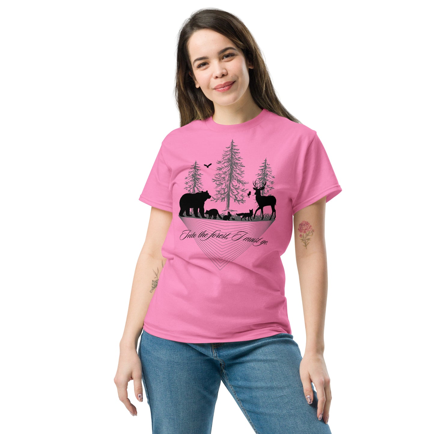 Unisex classic tee Into the forest