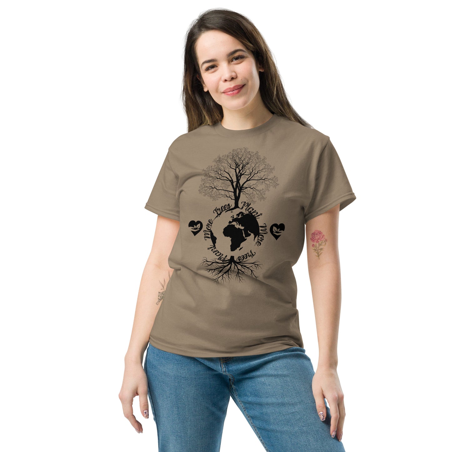 Unisex classic tee plant more trees