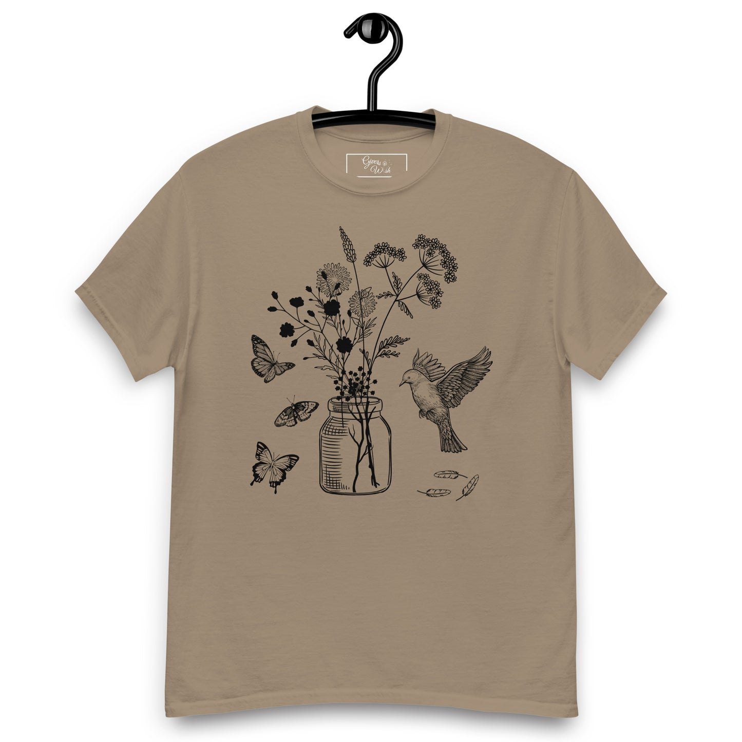 Unisex classic tee wildflowers