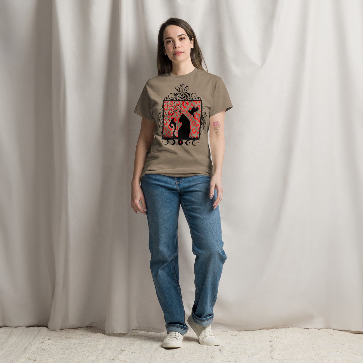 Unisex classic tee Moon Cat