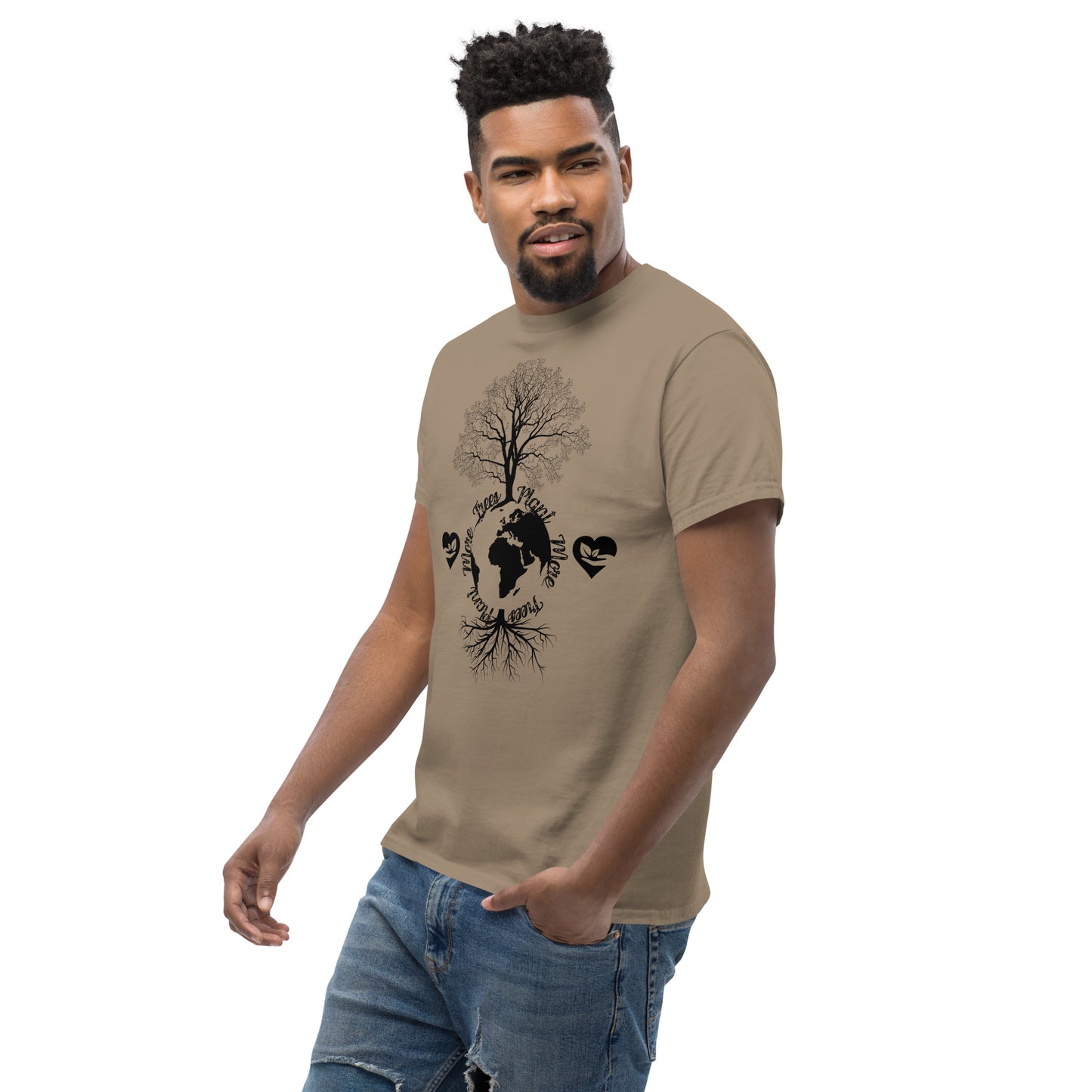 Unisex classic tee plant more trees