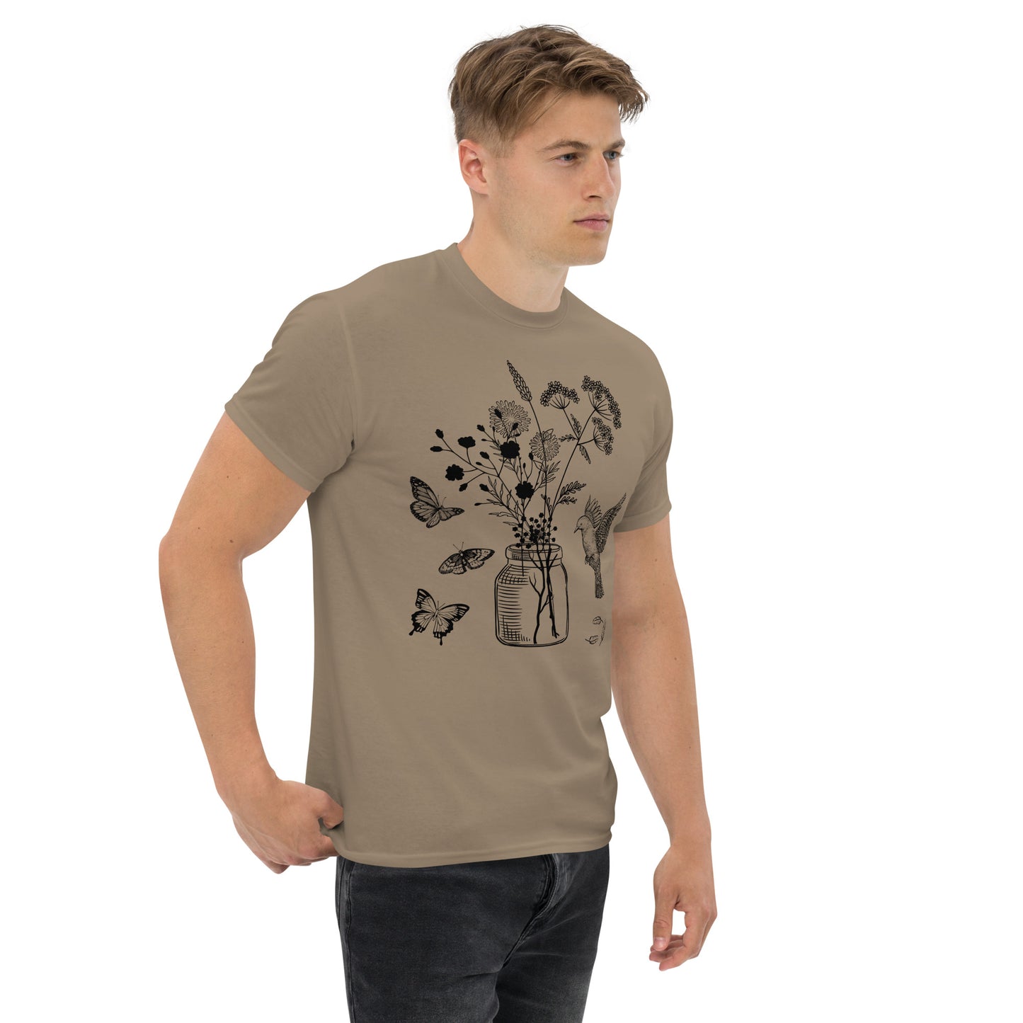 Unisex classic tee wildflowers