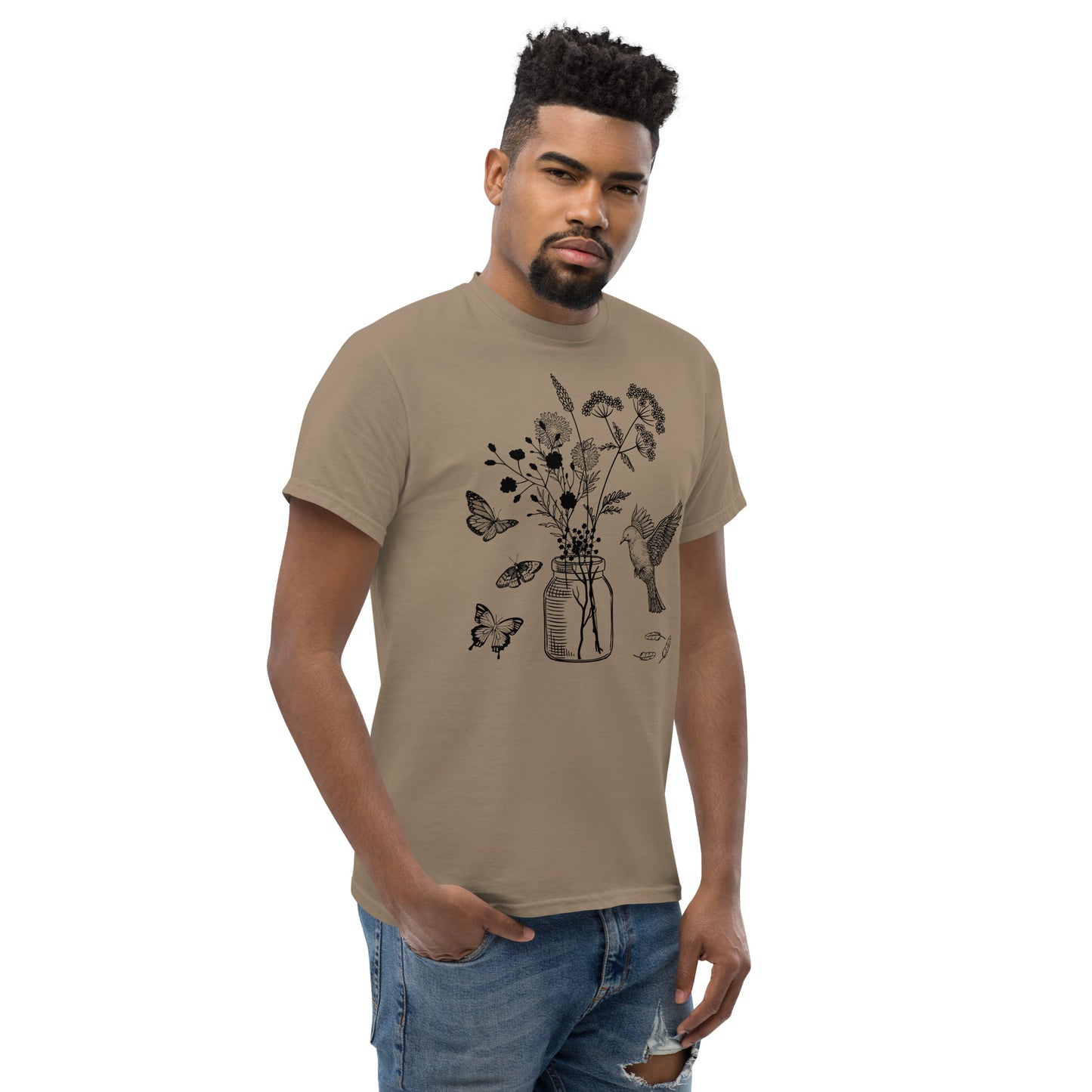 Unisex classic tee wildflowers