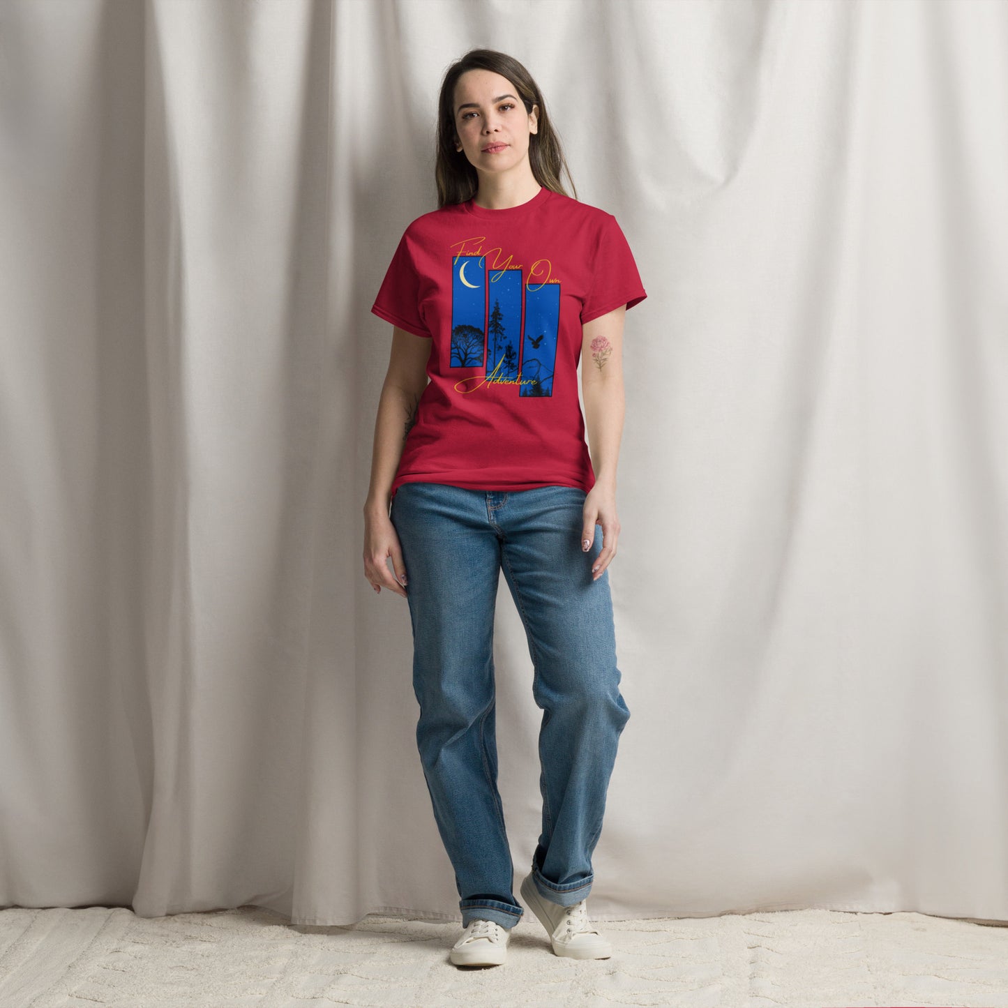 Unisex classic tee Find your own adventure