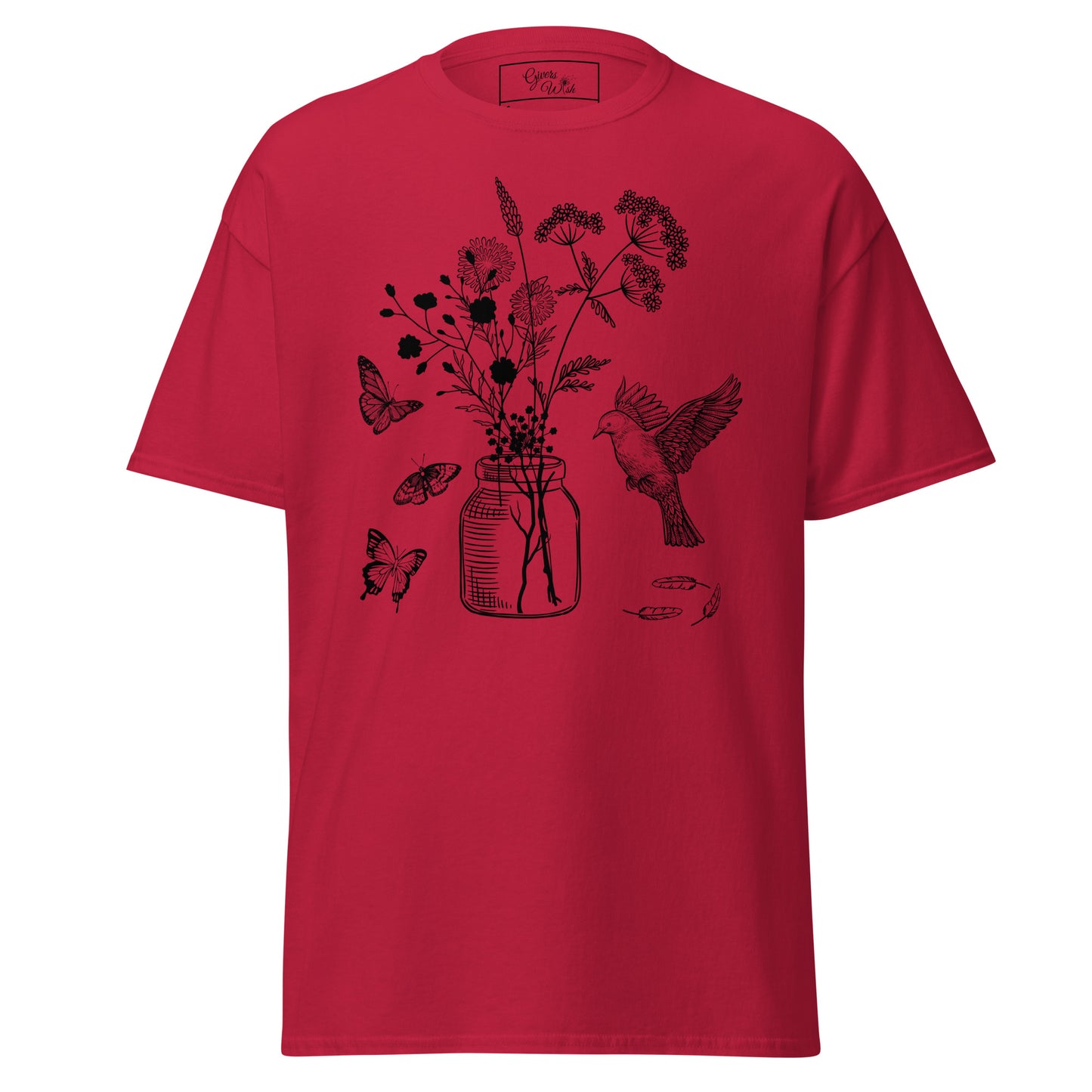 Unisex classic tee wildflowers