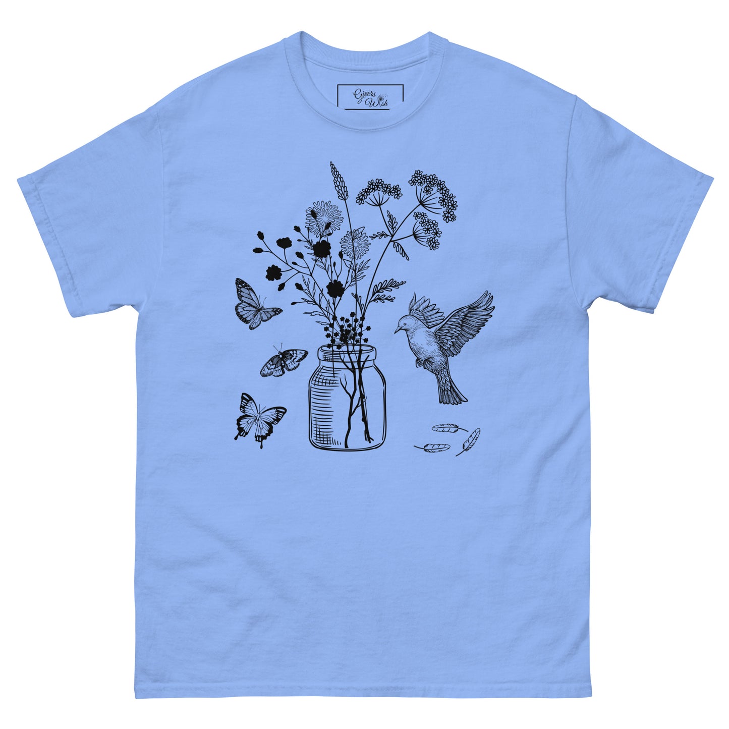 Unisex classic tee wildflowers