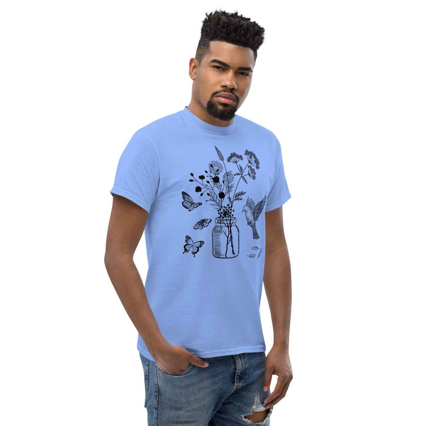 Unisex classic tee wildflowers