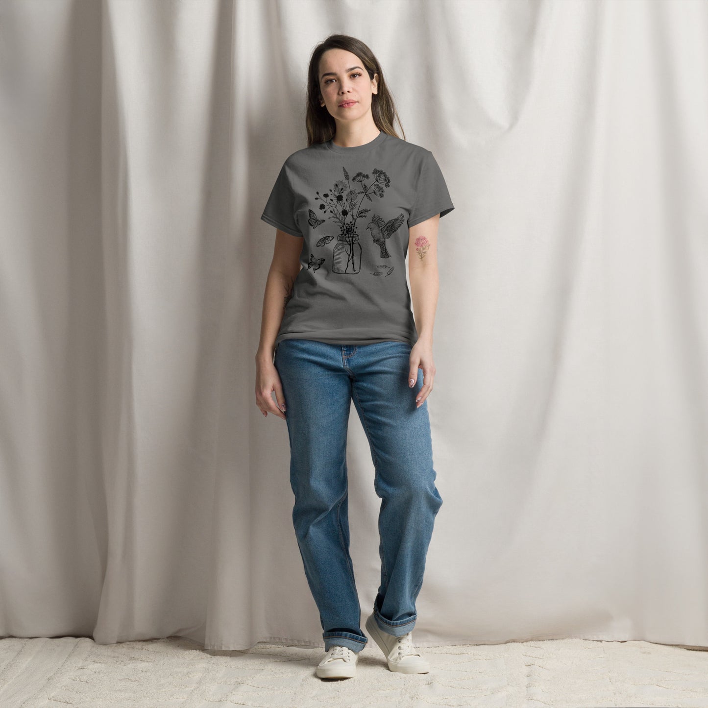 Unisex classic tee wildflowers