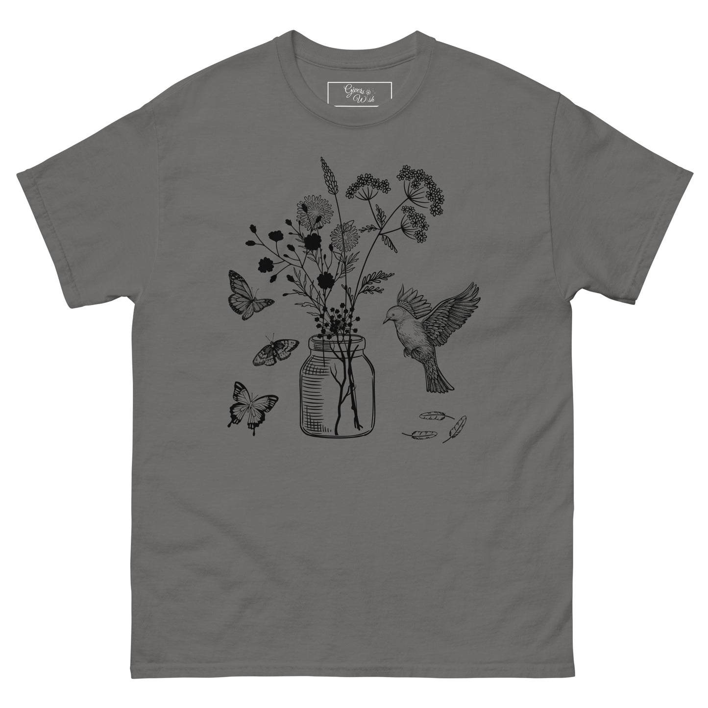 Unisex classic tee wildflowers