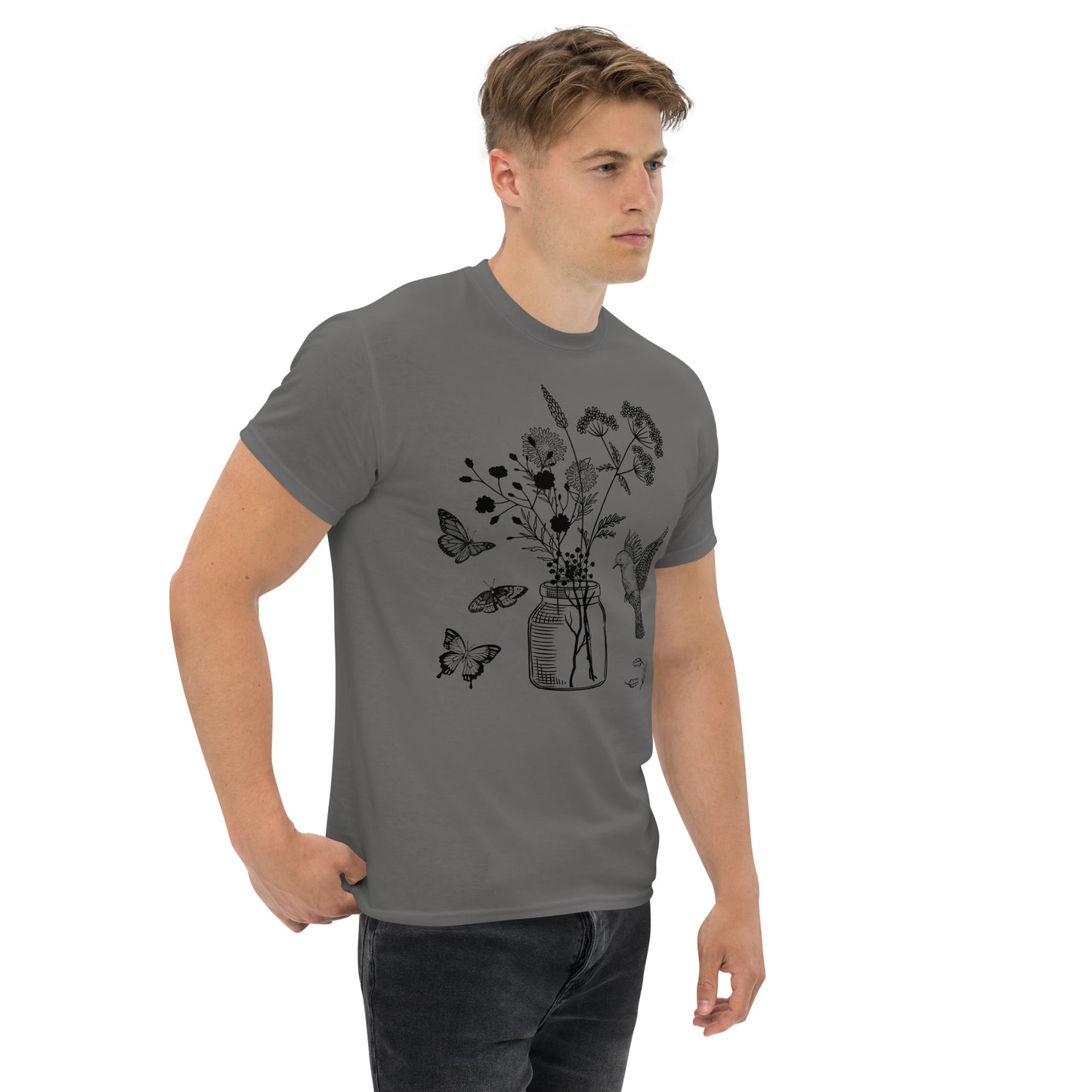 Unisex classic tee wildflowers