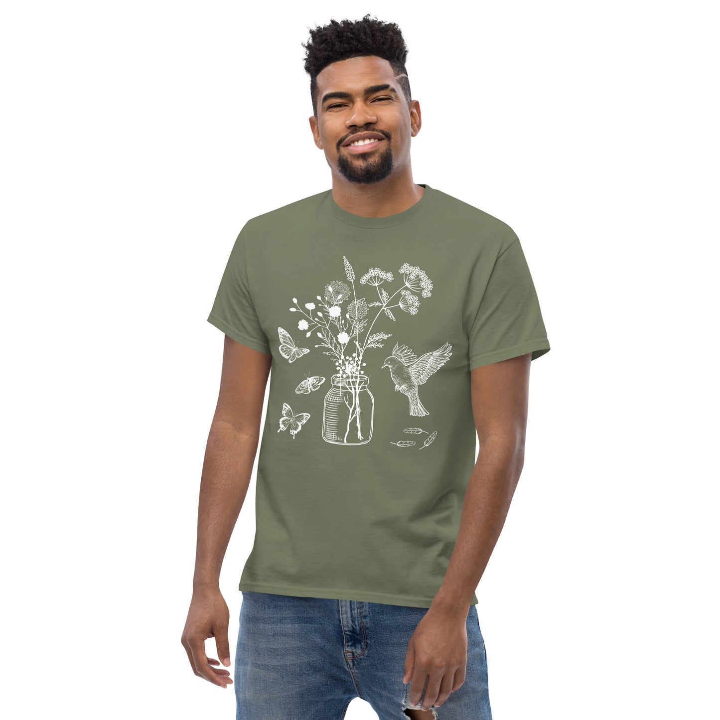 Unisex classic tee Wildflowers