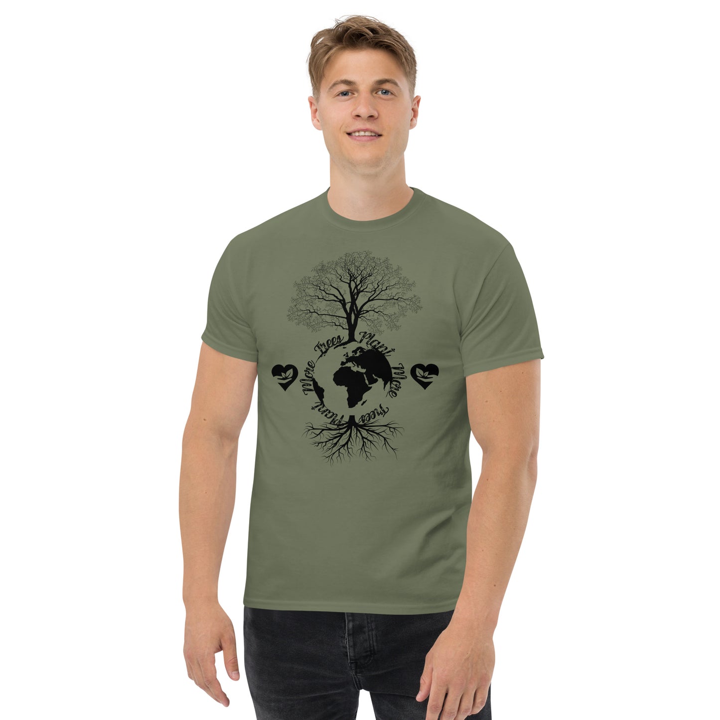 Unisex classic tee plant more trees