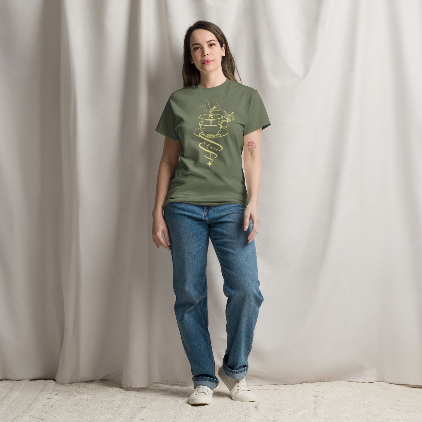 Unisex classic tee CAFFEINATED