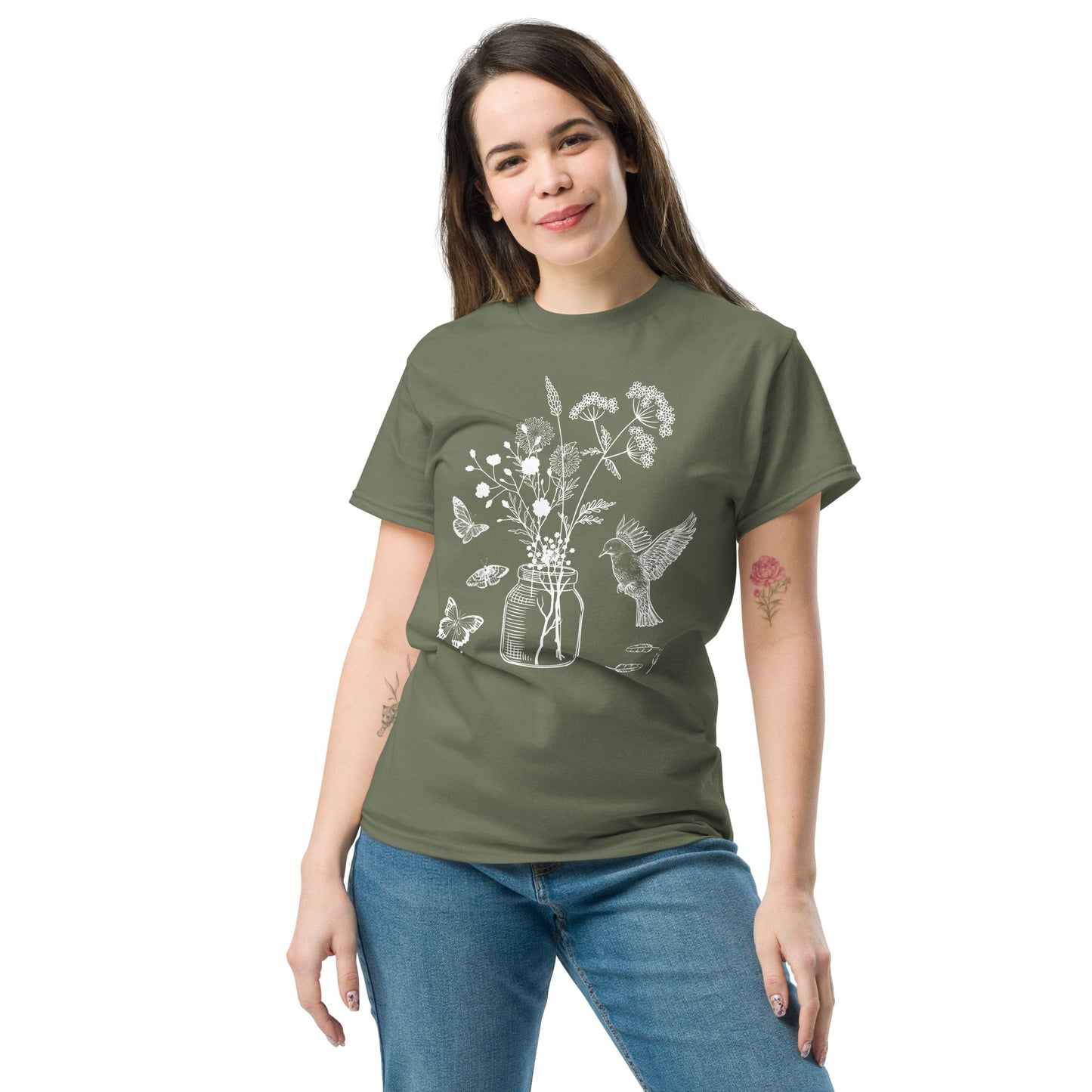 Unisex classic tee Wildflowers