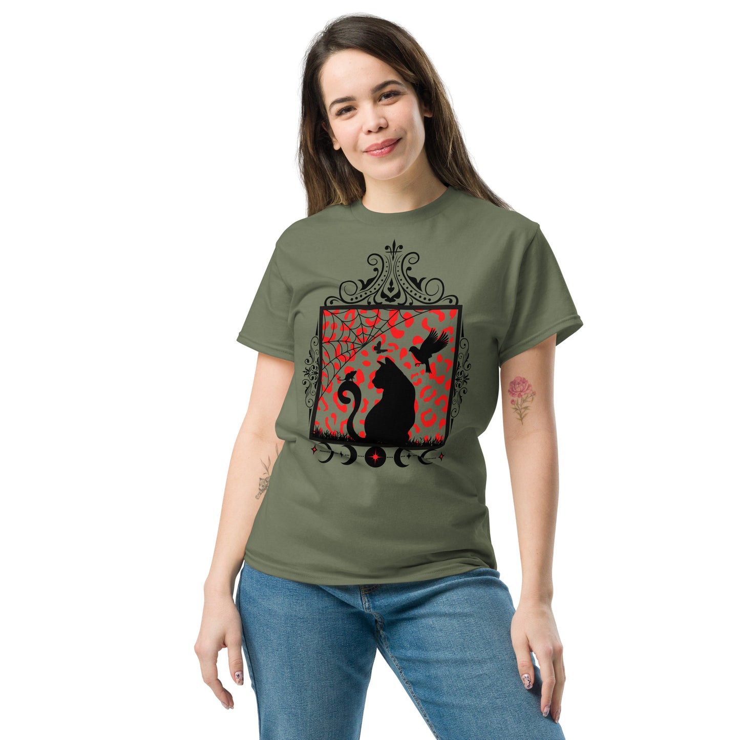 Unisex classic tee Moon Cat