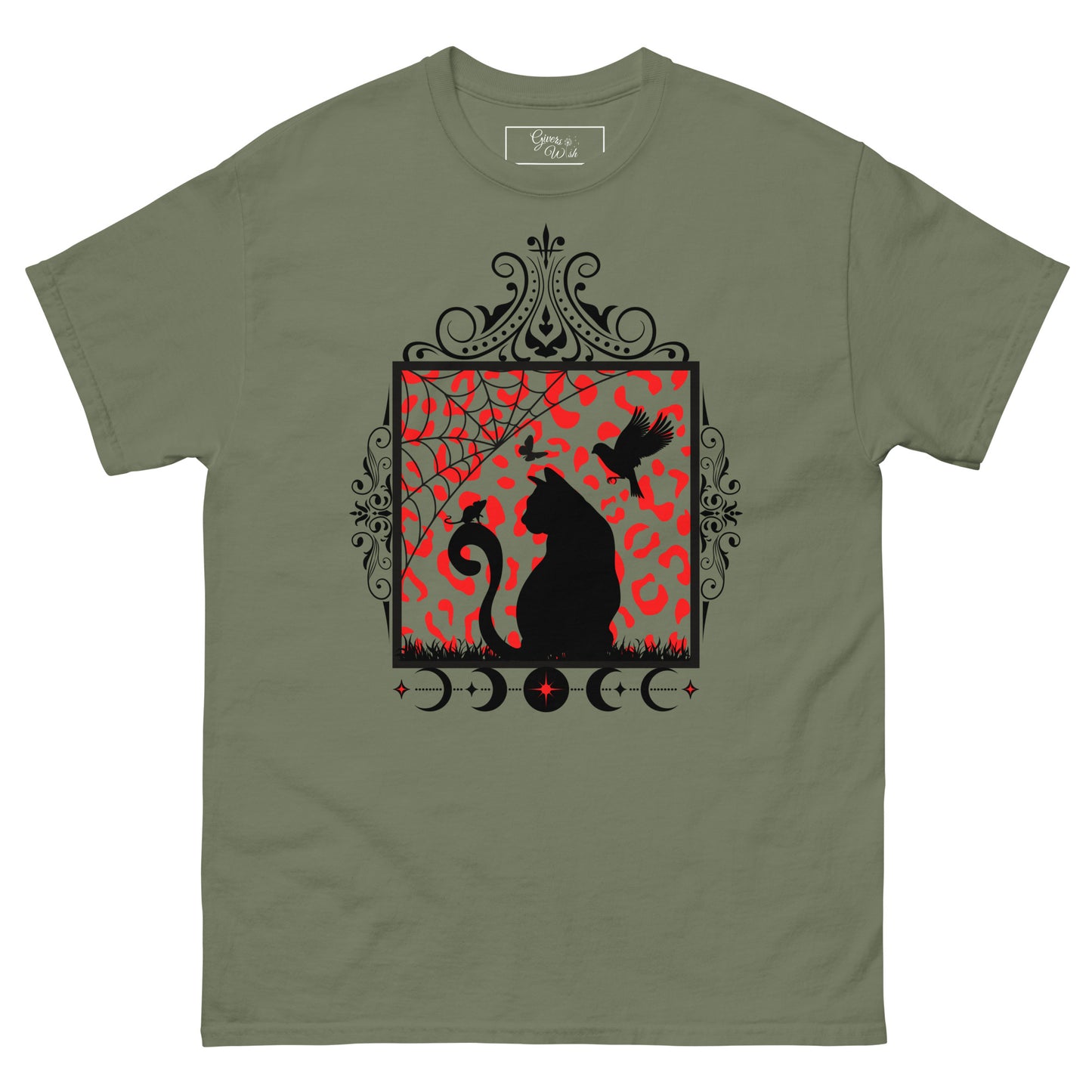 Unisex classic tee Moon Cat