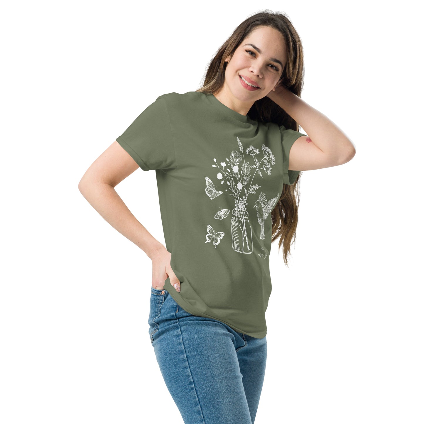 Unisex classic tee Wildflowers