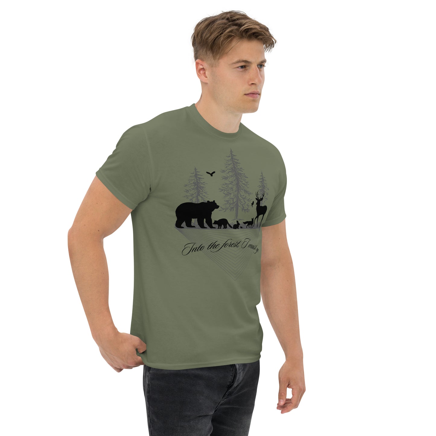 Unisex classic tee Into the forest