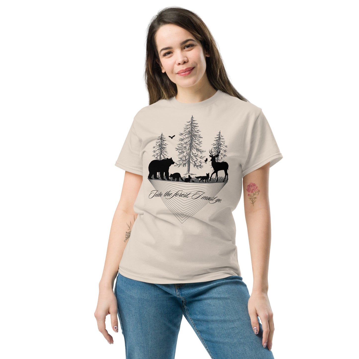 Unisex classic tee Into the forest