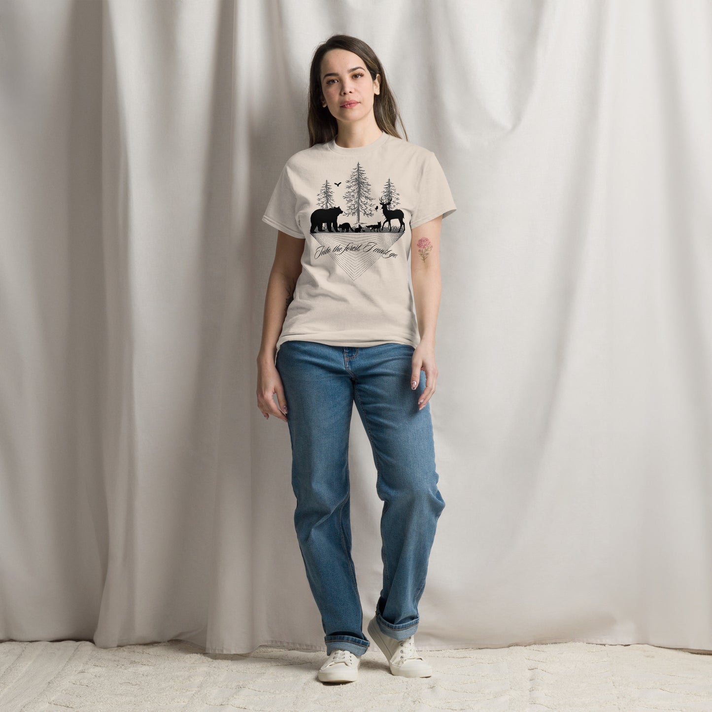 Unisex classic tee Into the forest