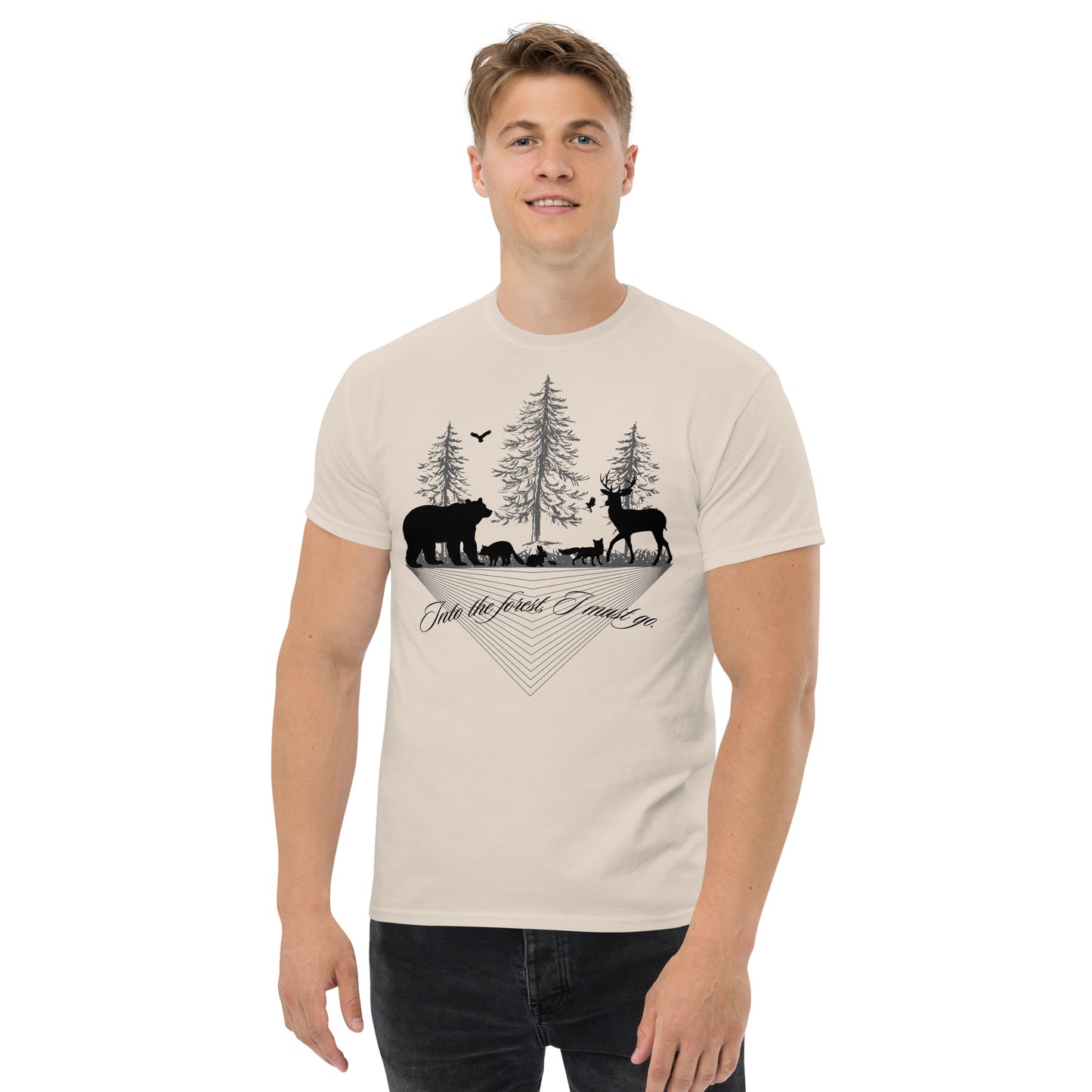 Unisex classic tee Into the forest