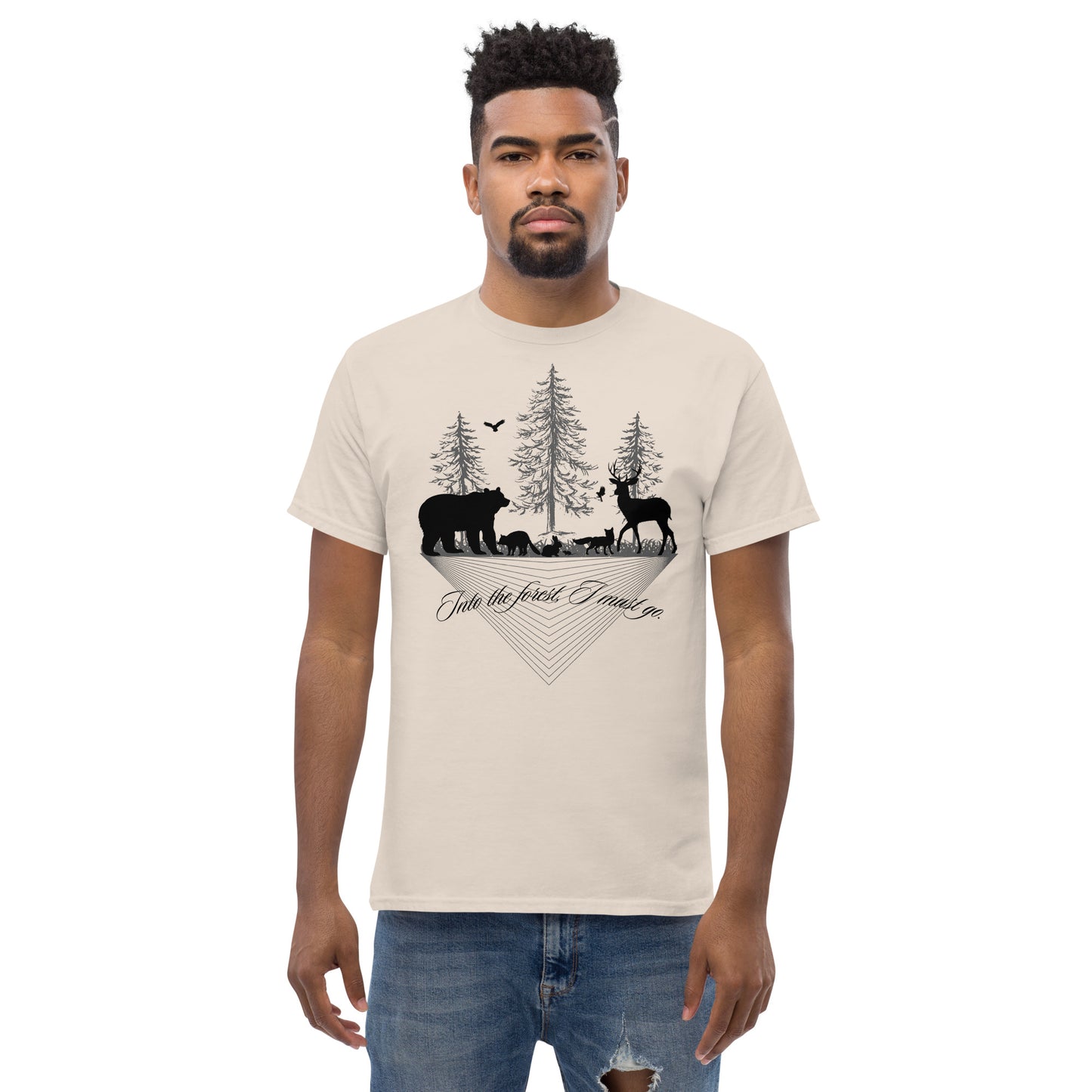 Unisex classic tee Into the forest