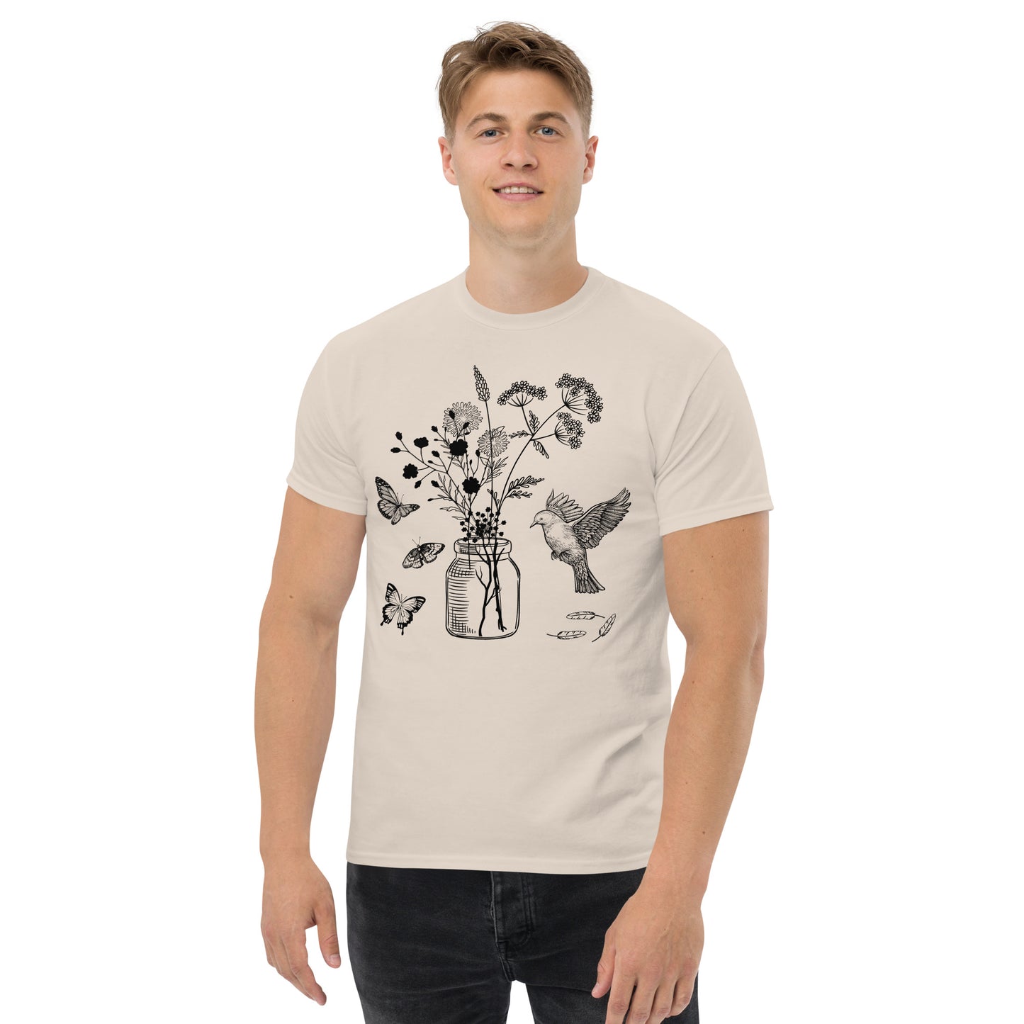 Unisex classic tee wildflowers