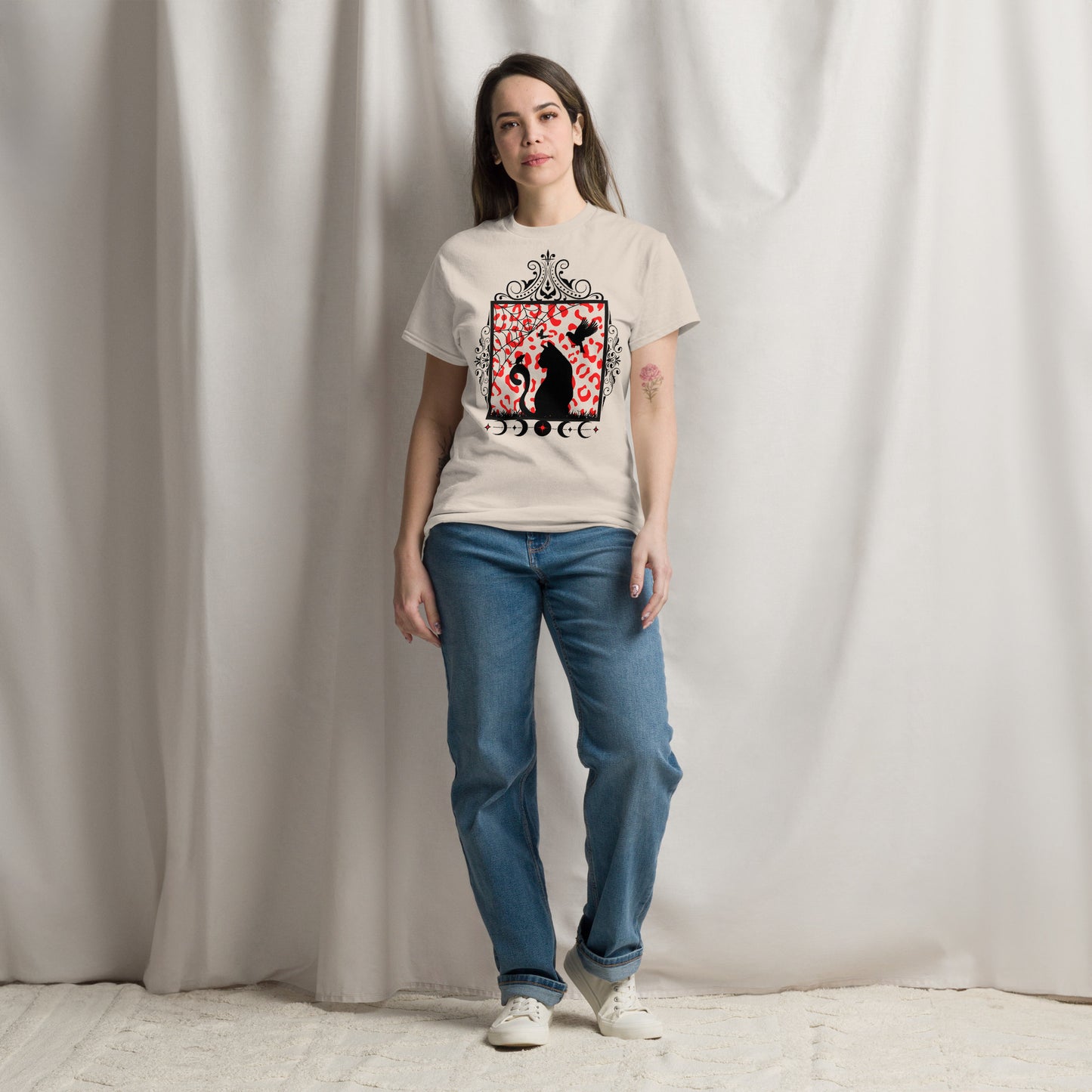 Unisex classic tee Moon Cat