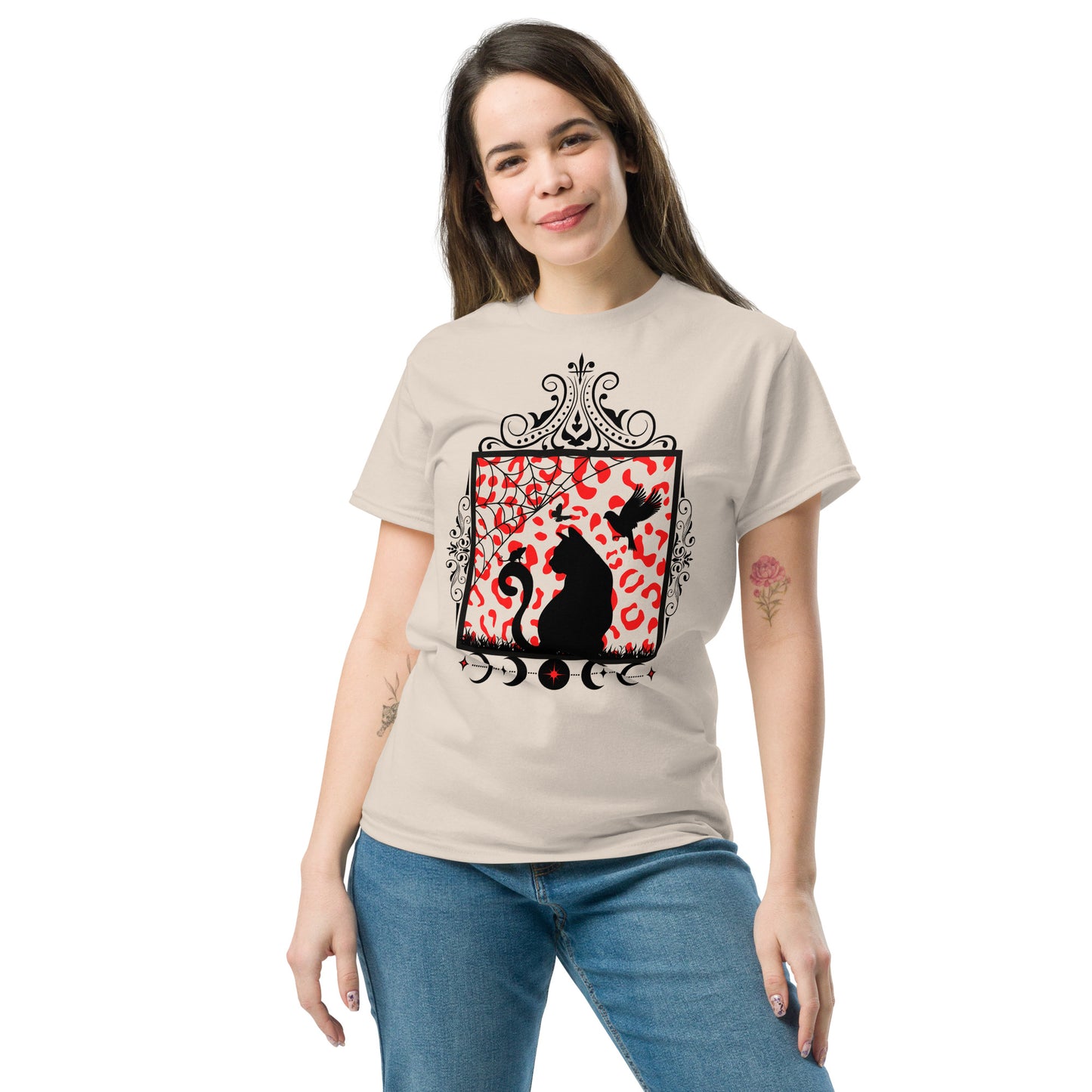 Unisex classic tee Moon Cat