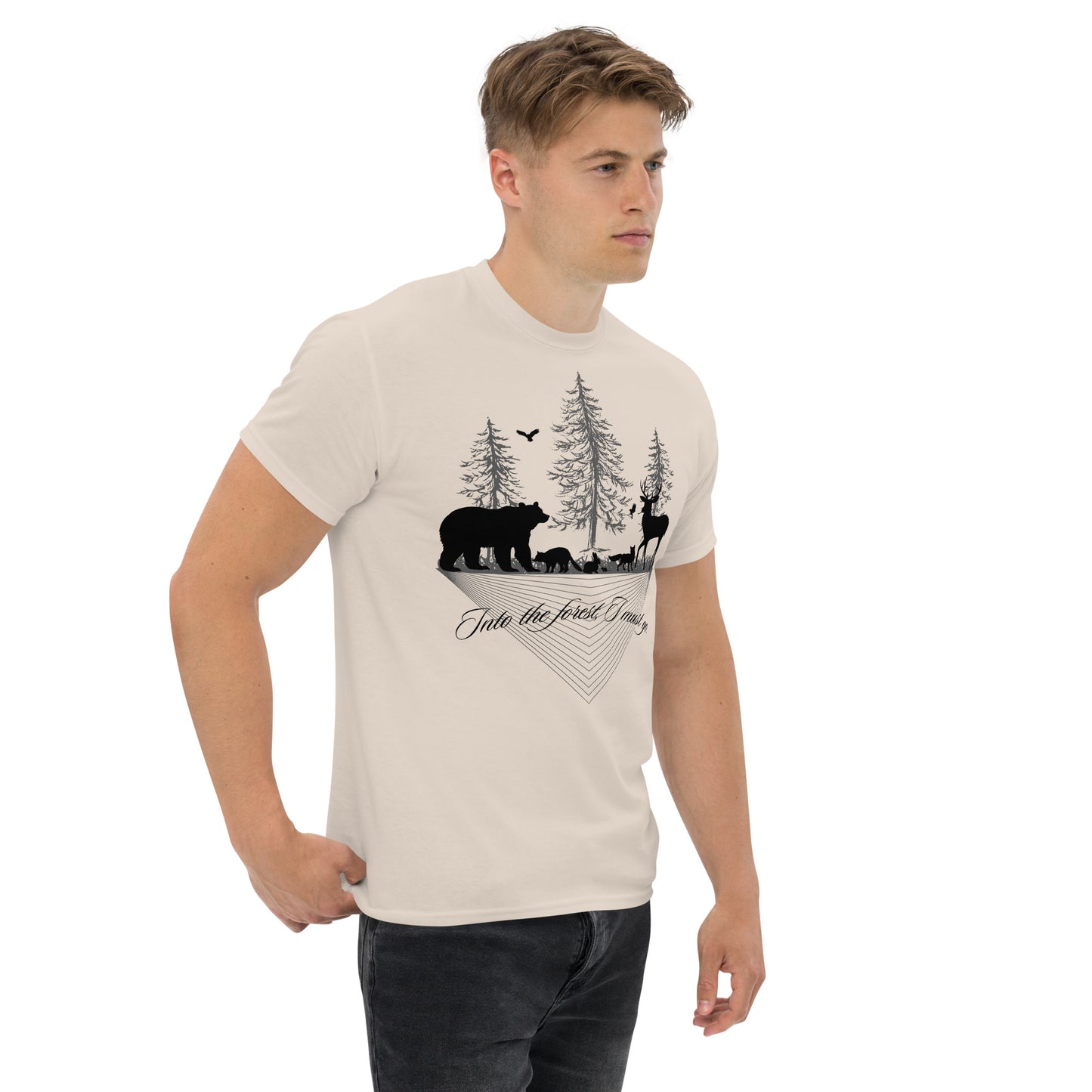 Unisex classic tee Into the forest