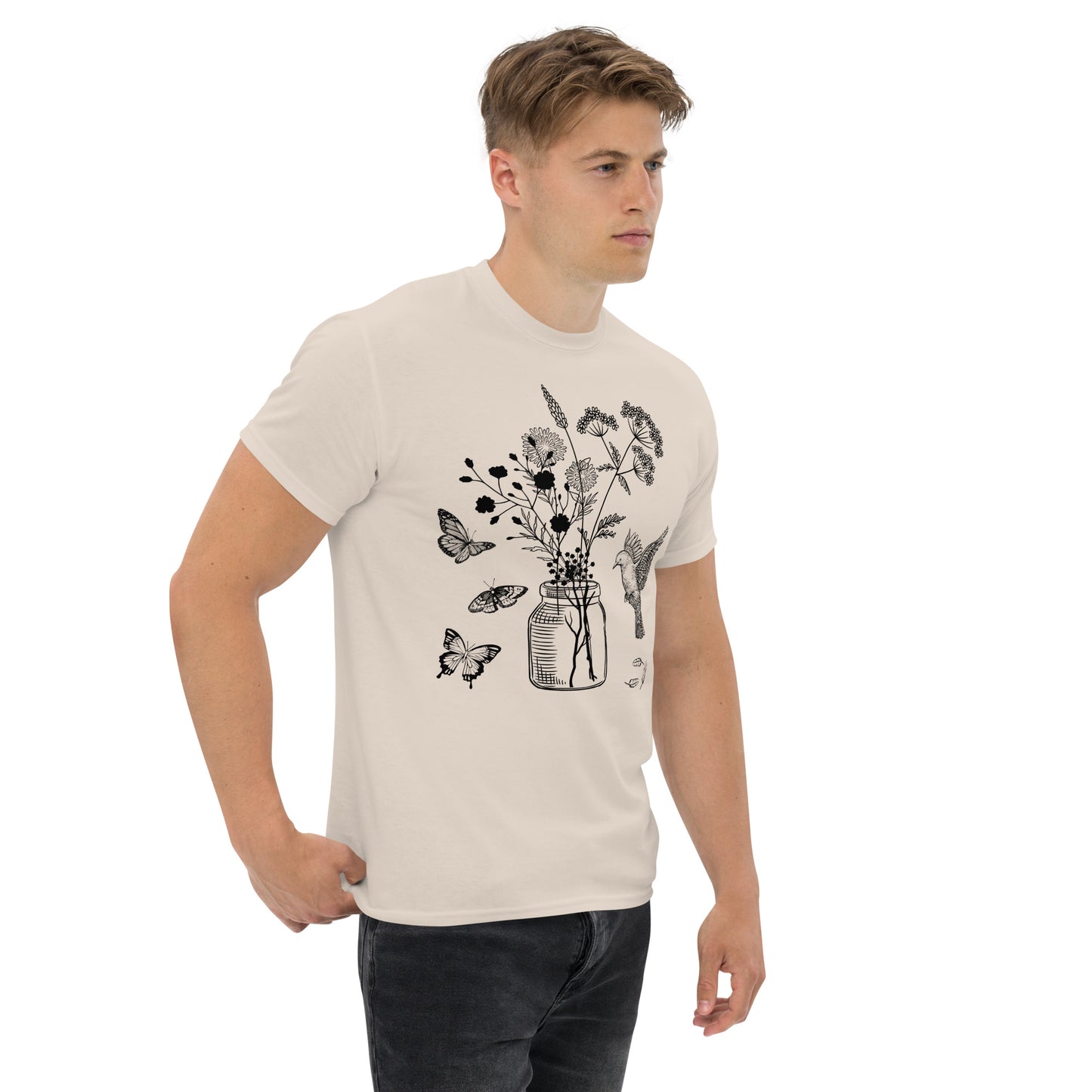 Unisex classic tee wildflowers