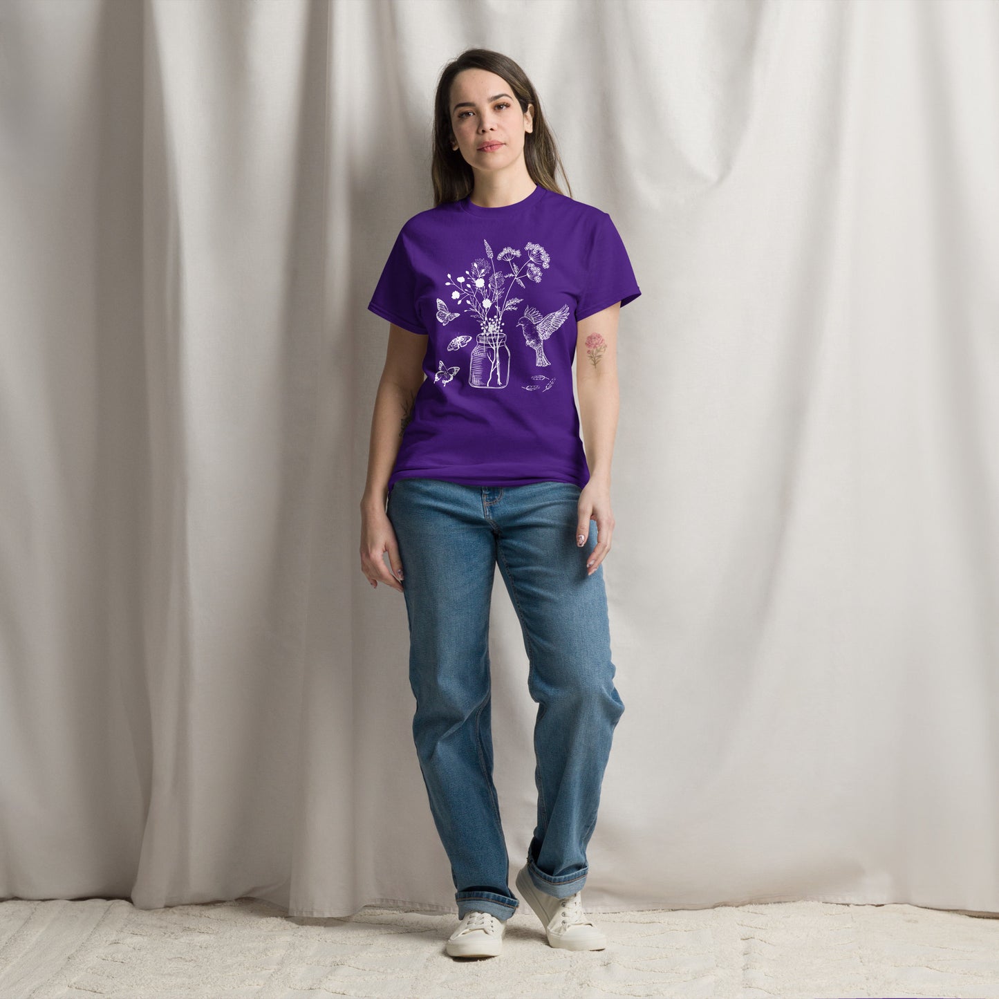 Unisex classic tee Wildflowers