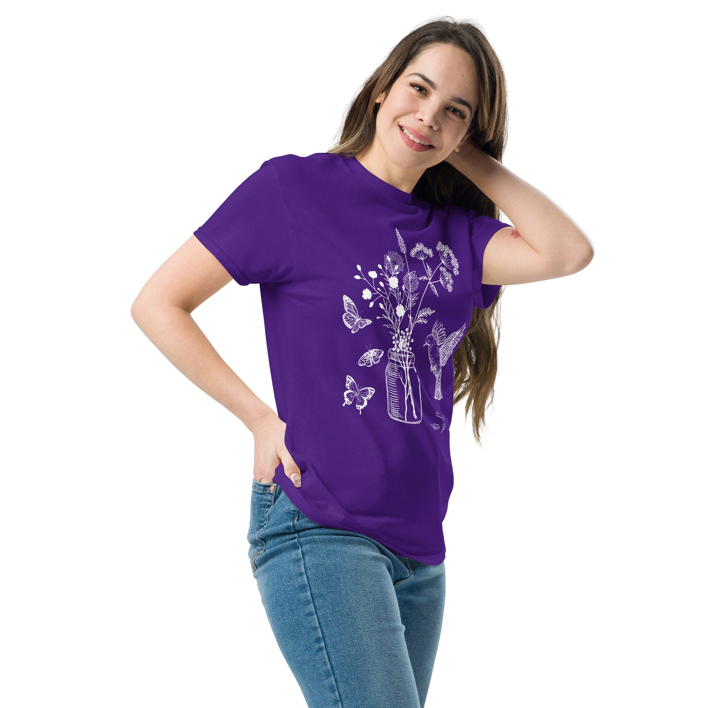 Unisex classic tee Wildflowers