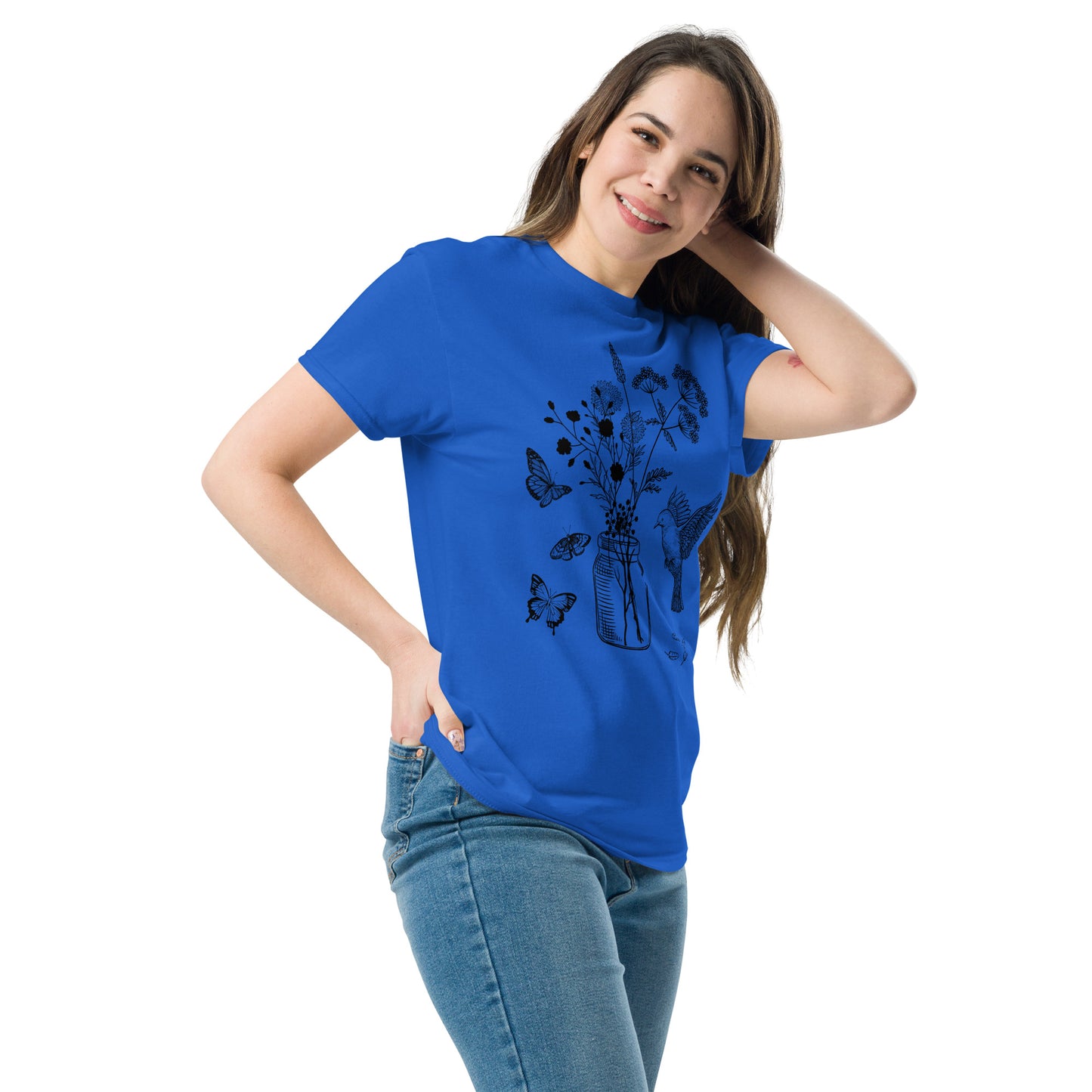 Unisex classic tee wildflowers